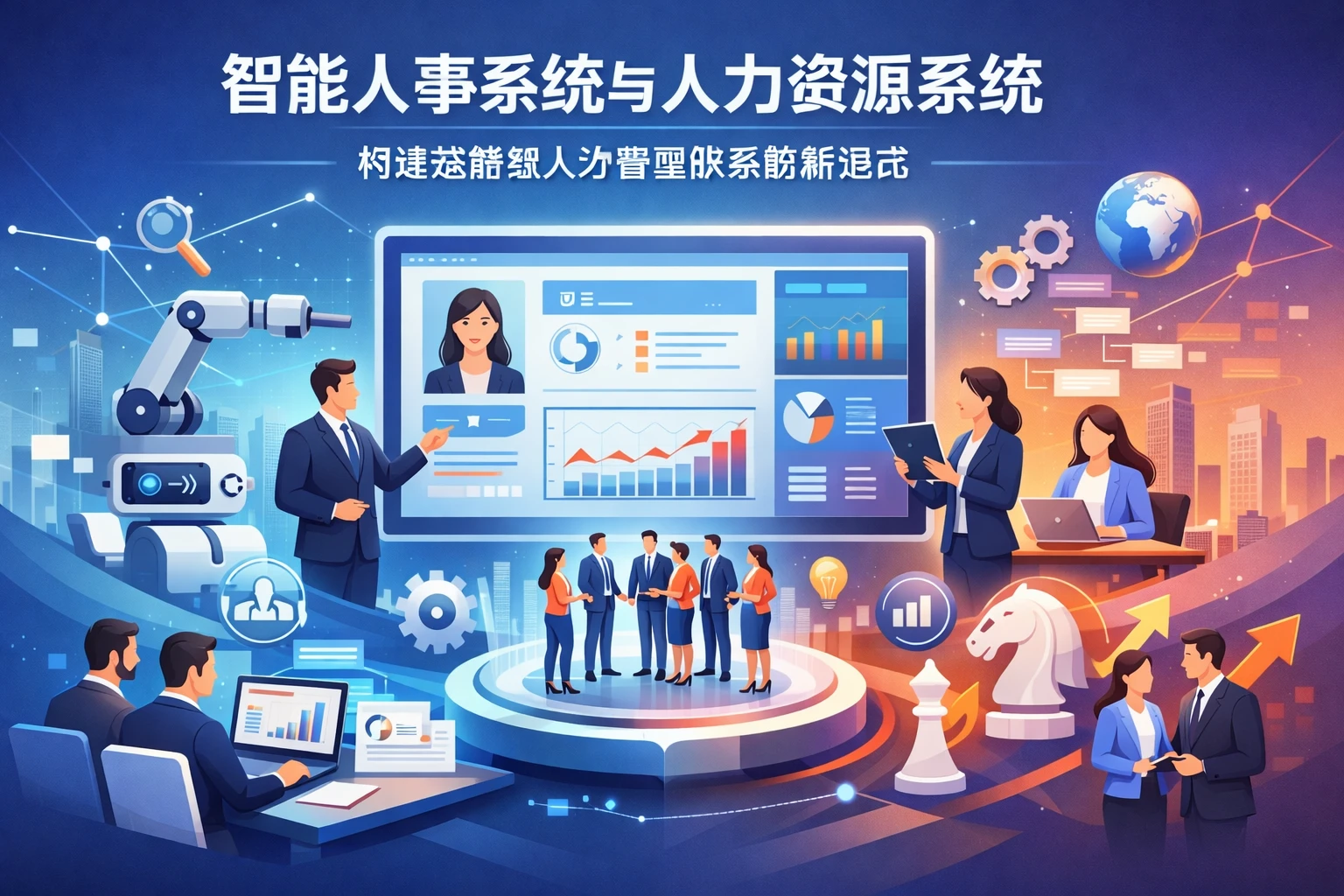 智能人事系统与人力资源系统:构建战略型人才管理体系的新范式