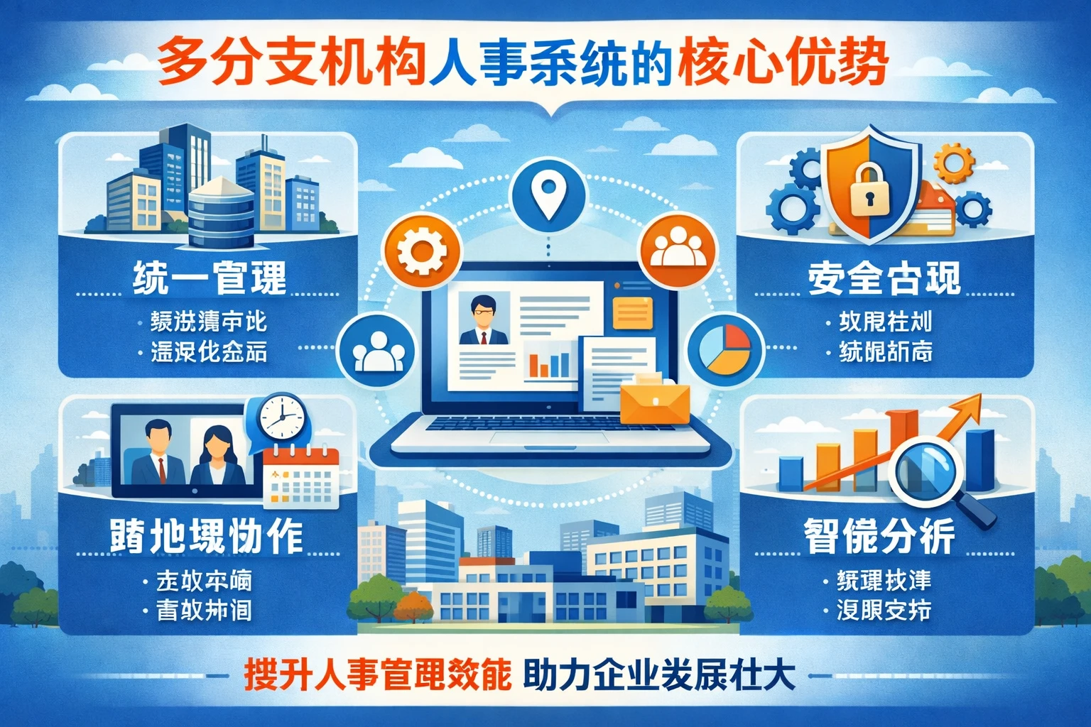 多分支机构人事系统的核心优势