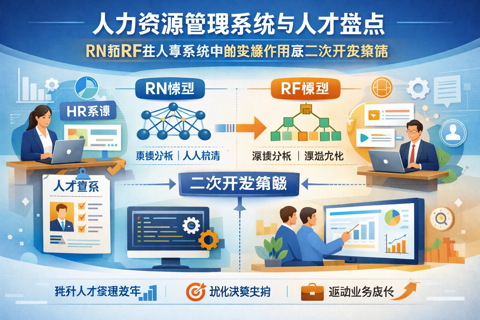 人力资源管理系统与人才盘点：RN和RF在人事系统中的关键作用及二次开发策略