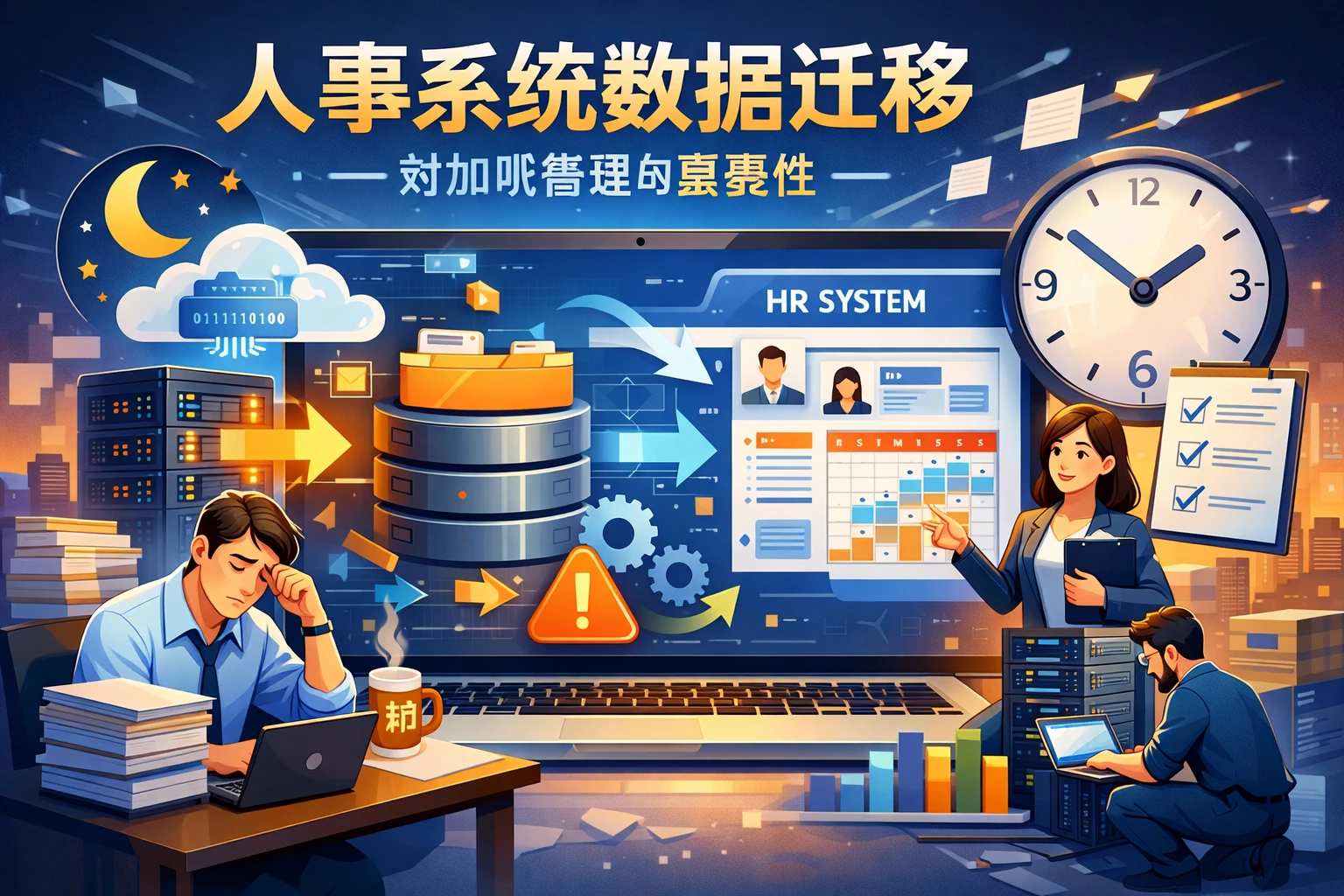 人事系统数据迁移对加班管理的重要性