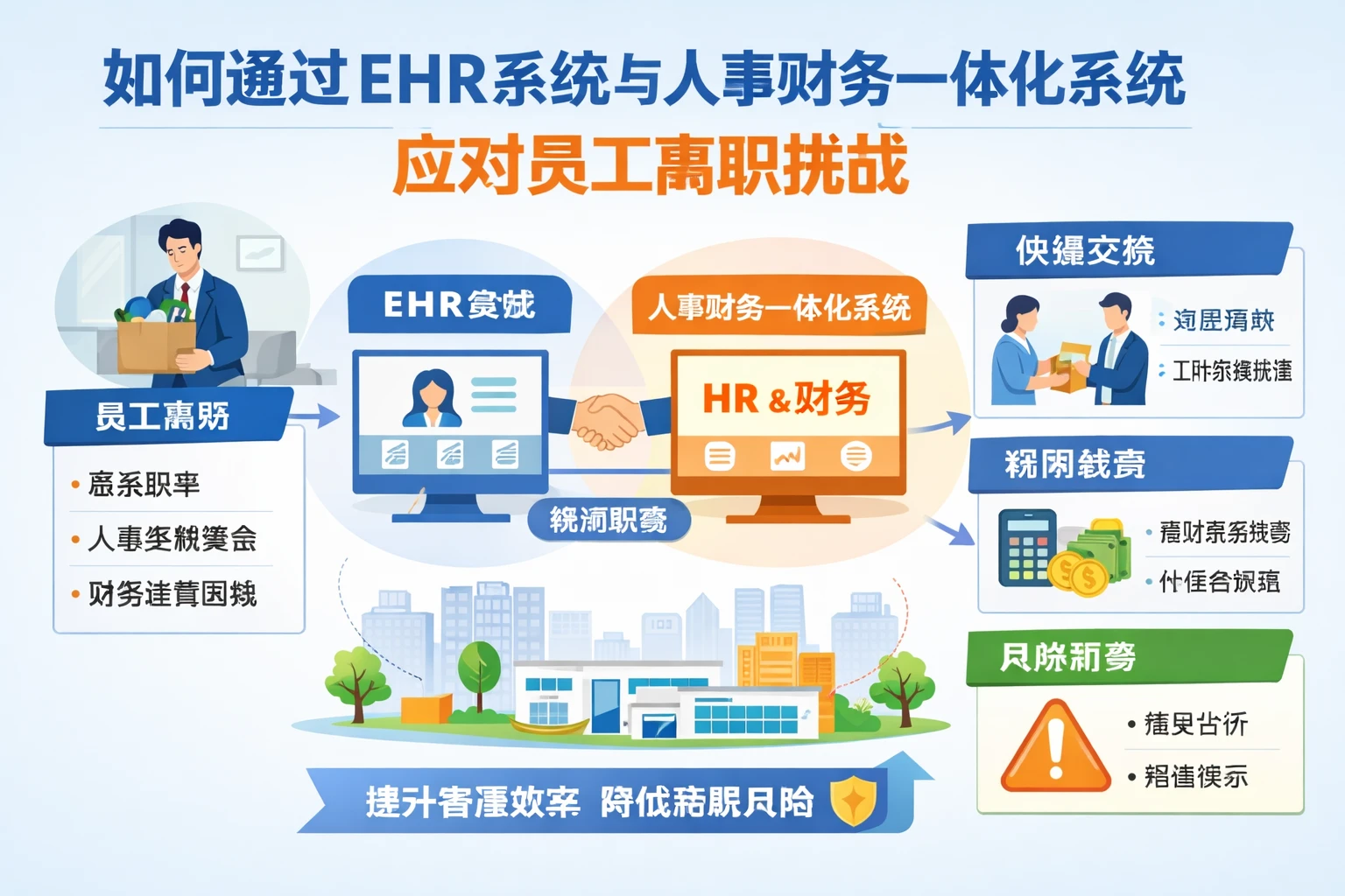 如何通过ehr系统与人事财务一体化系统应对员工离职挑战