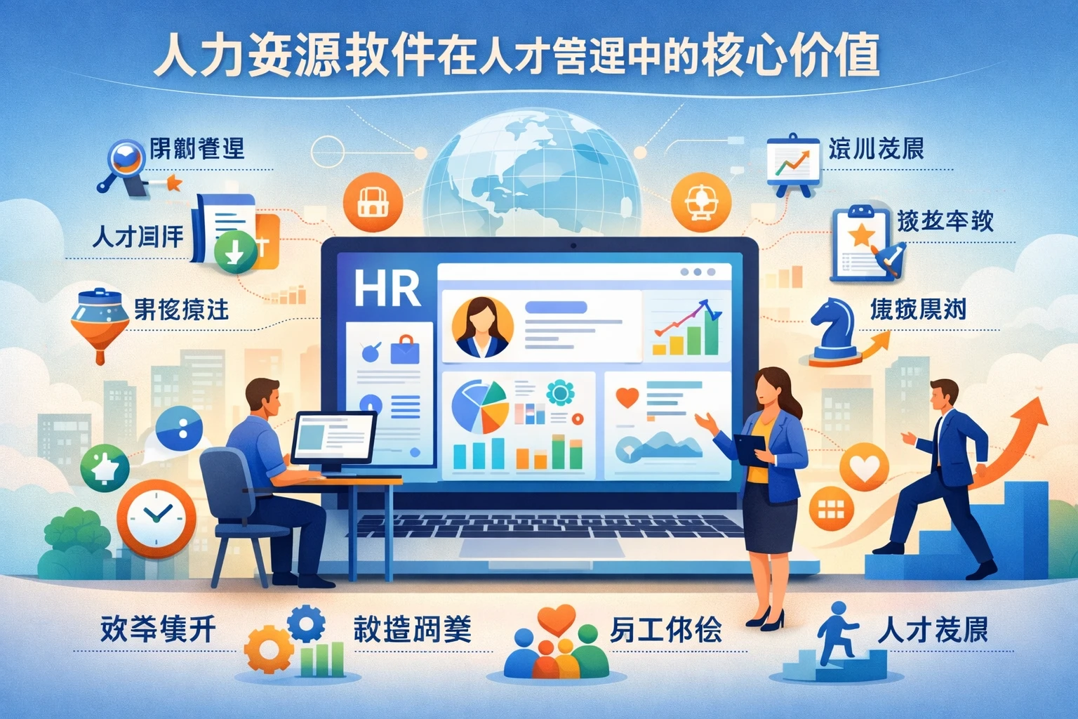 人力资源软件在人才管理中的核心价值