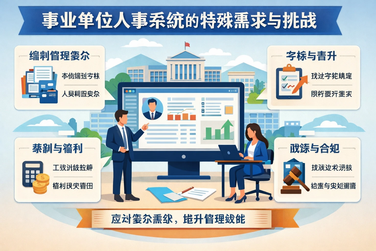 事业单位人事系统的特殊需求与挑战