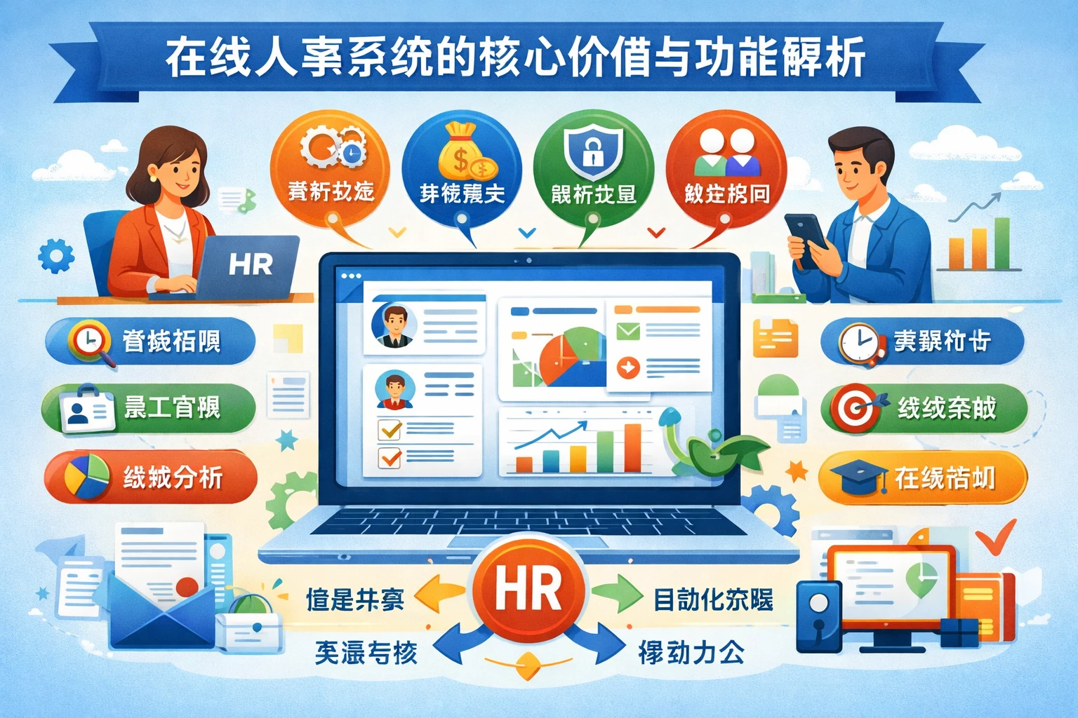 在线人事系统的核心价值与功能解析