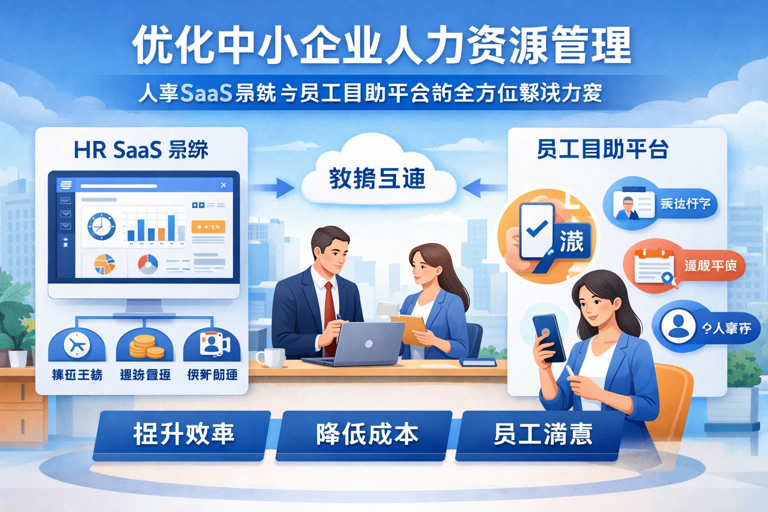 优化中小企业人力资源管理：人事SaaS系统与员工自助平台的全方位解决方案