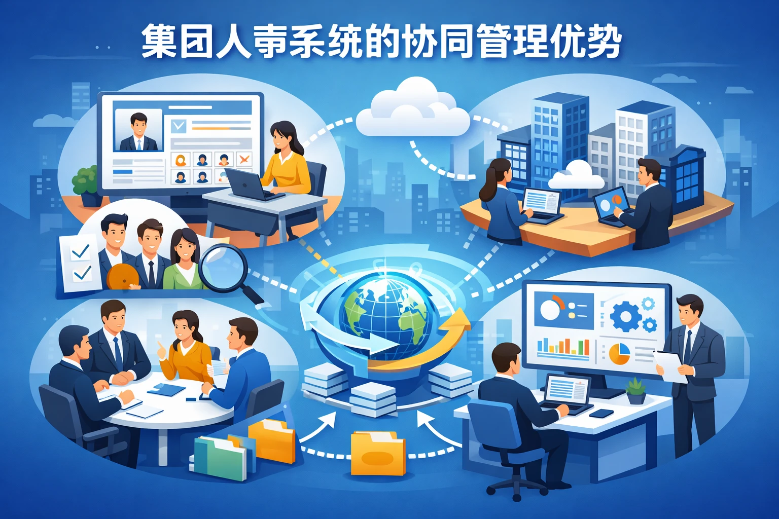集团人事系统的协同管理优势