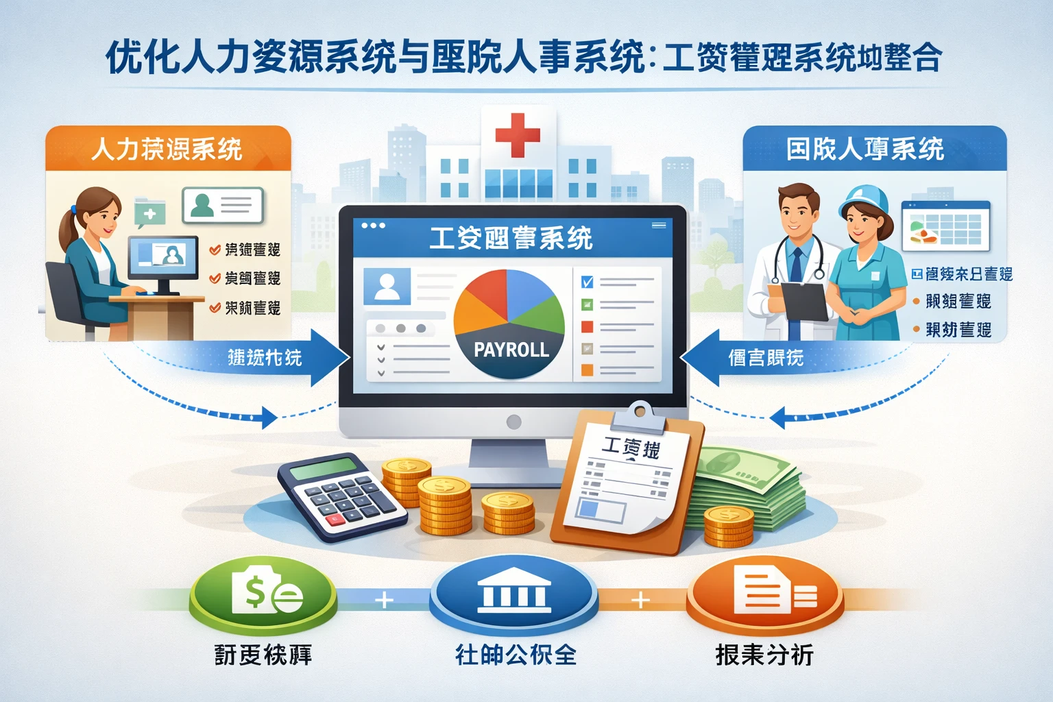 优化人力资源系统与医院人事系统：工资管理系统的整合与应用