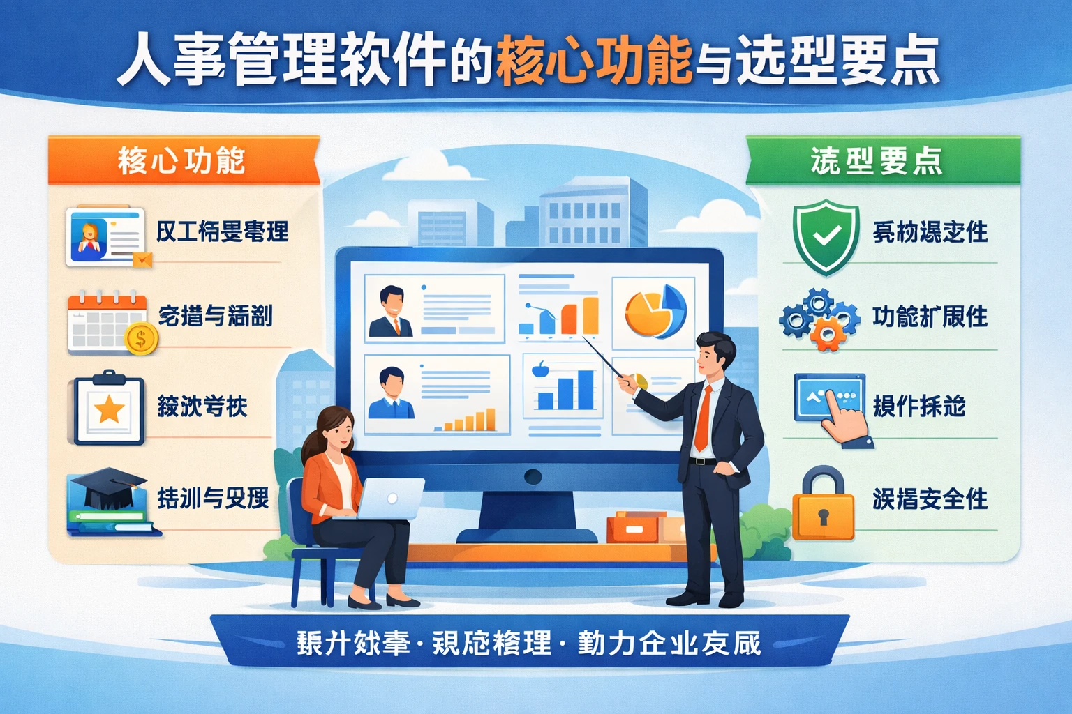 人事管理软件的核心功能与选型要点