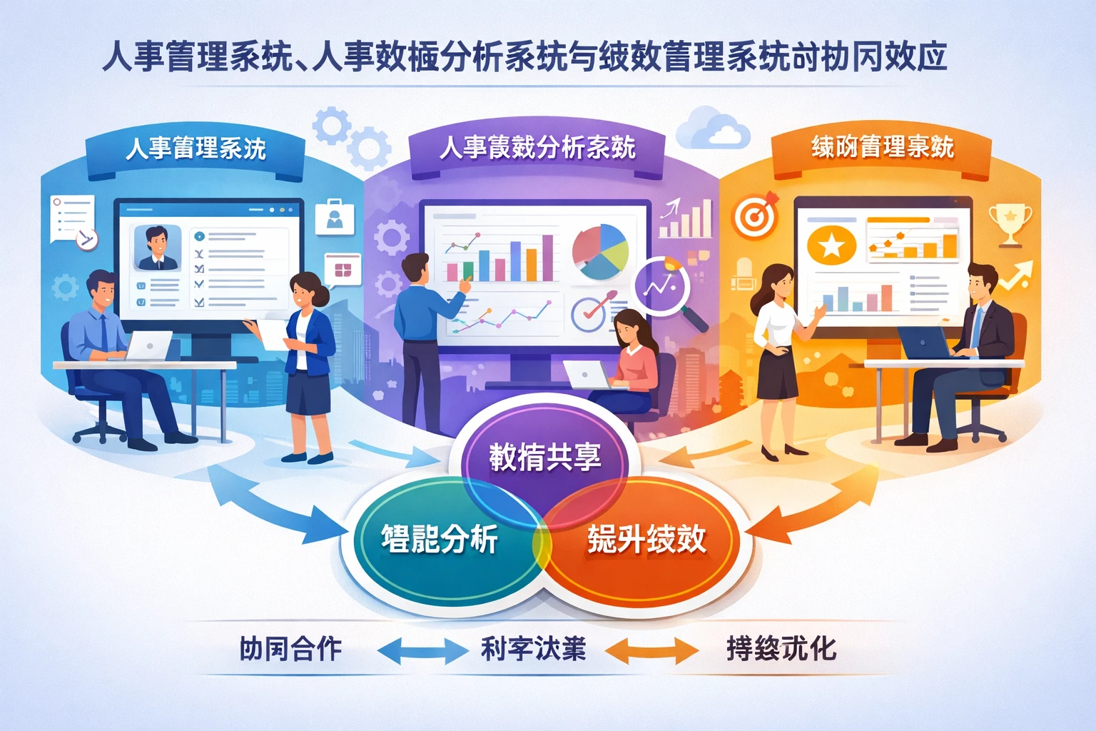 人事管理系统、人事数据分析系统与绩效管理系统的协同效应