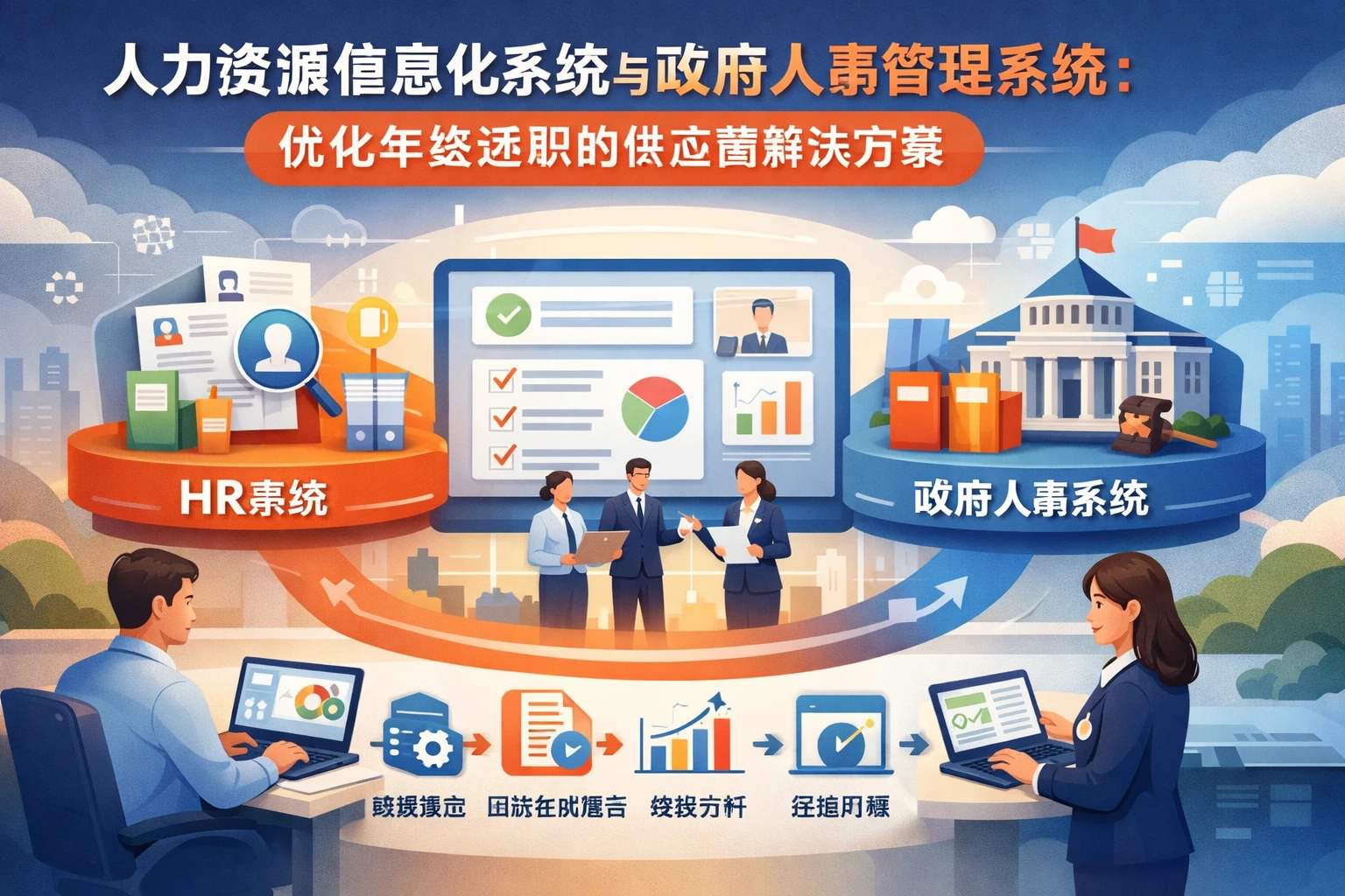 人力资源信息化系统与政府人事管理系统：优化年终述职的供应商解决方案