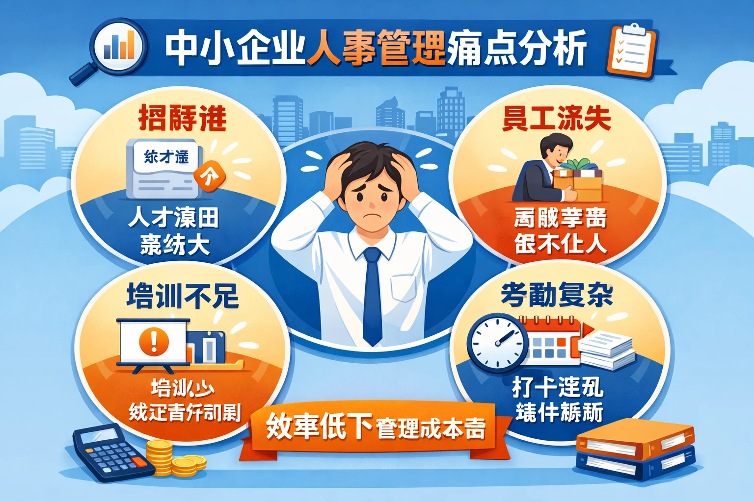 中小企业人事管理痛点分析