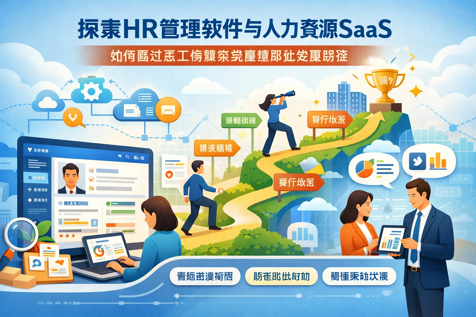 探索HR管理软件与人力资源SaaS如何通过员工档案系统重塑职业发展路径