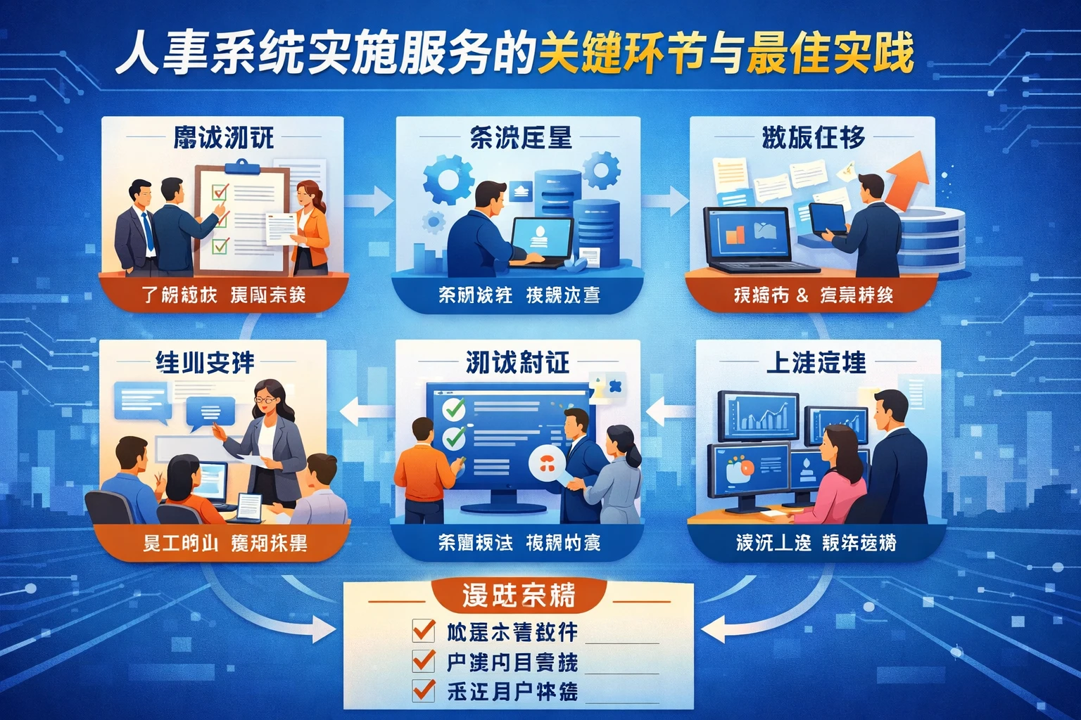 人事系统实施服务的关键环节与最佳实践