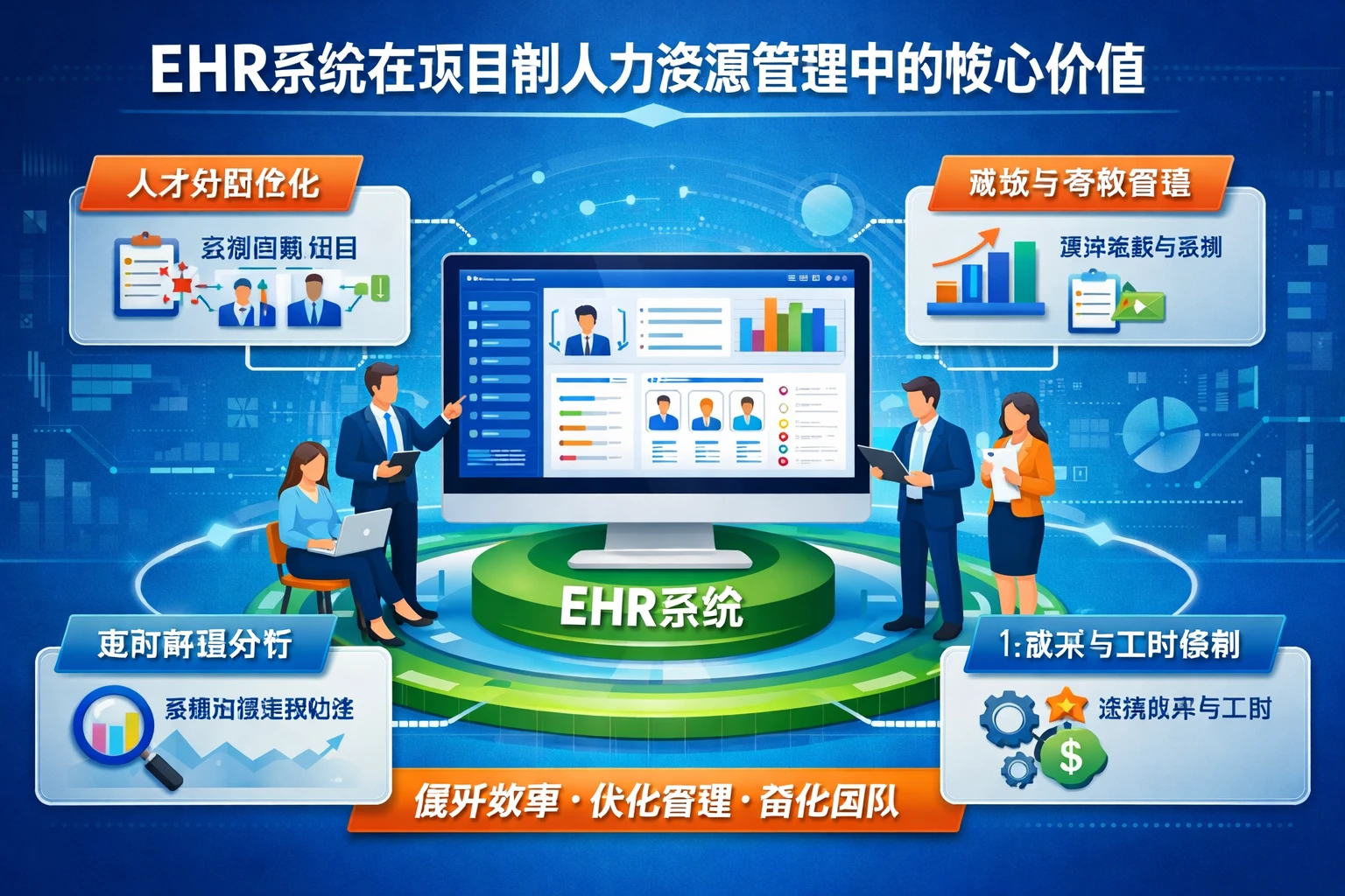 EHR系统在项目制人力资源管理中的核心价值