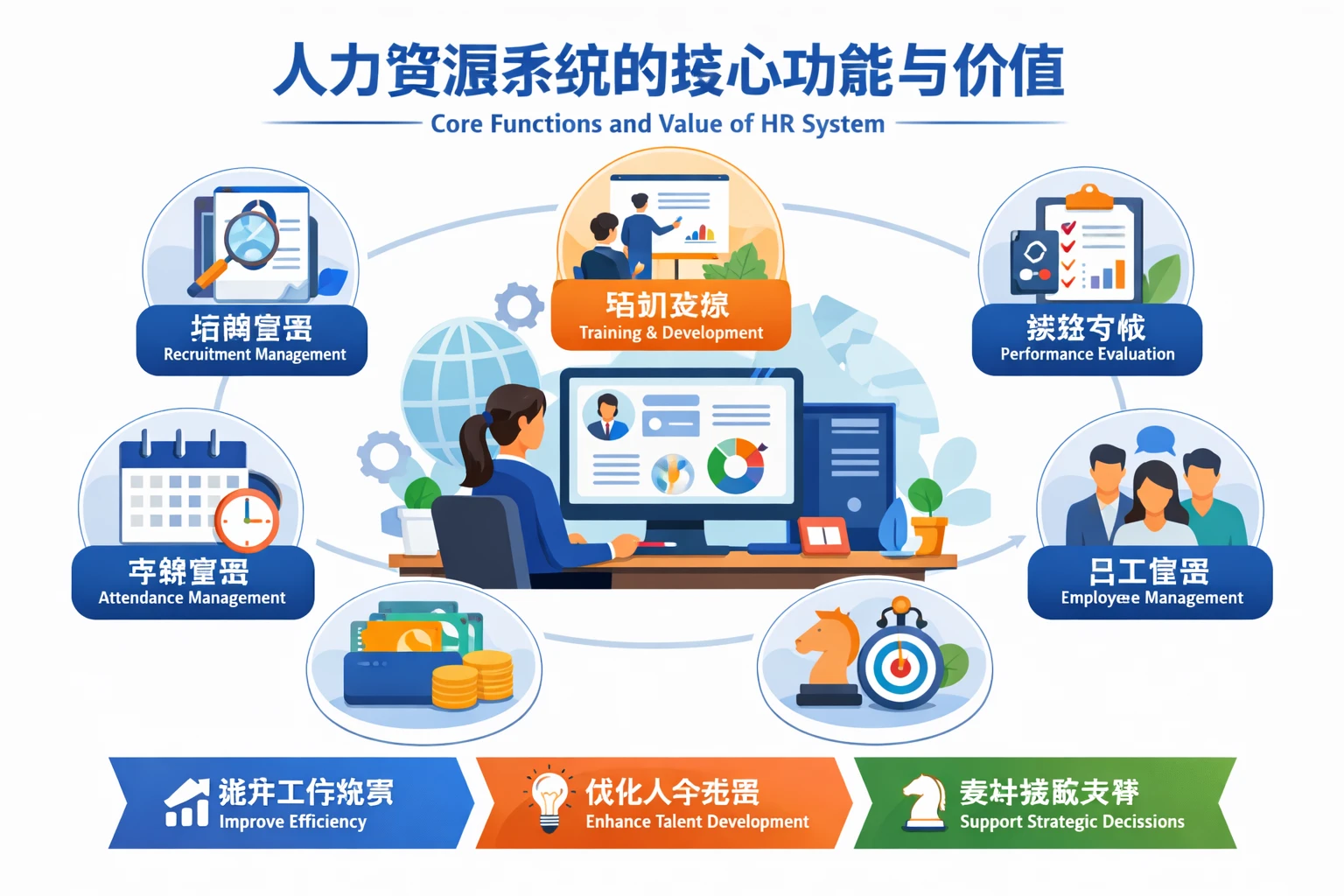 人力资源系统的核心功能与价值