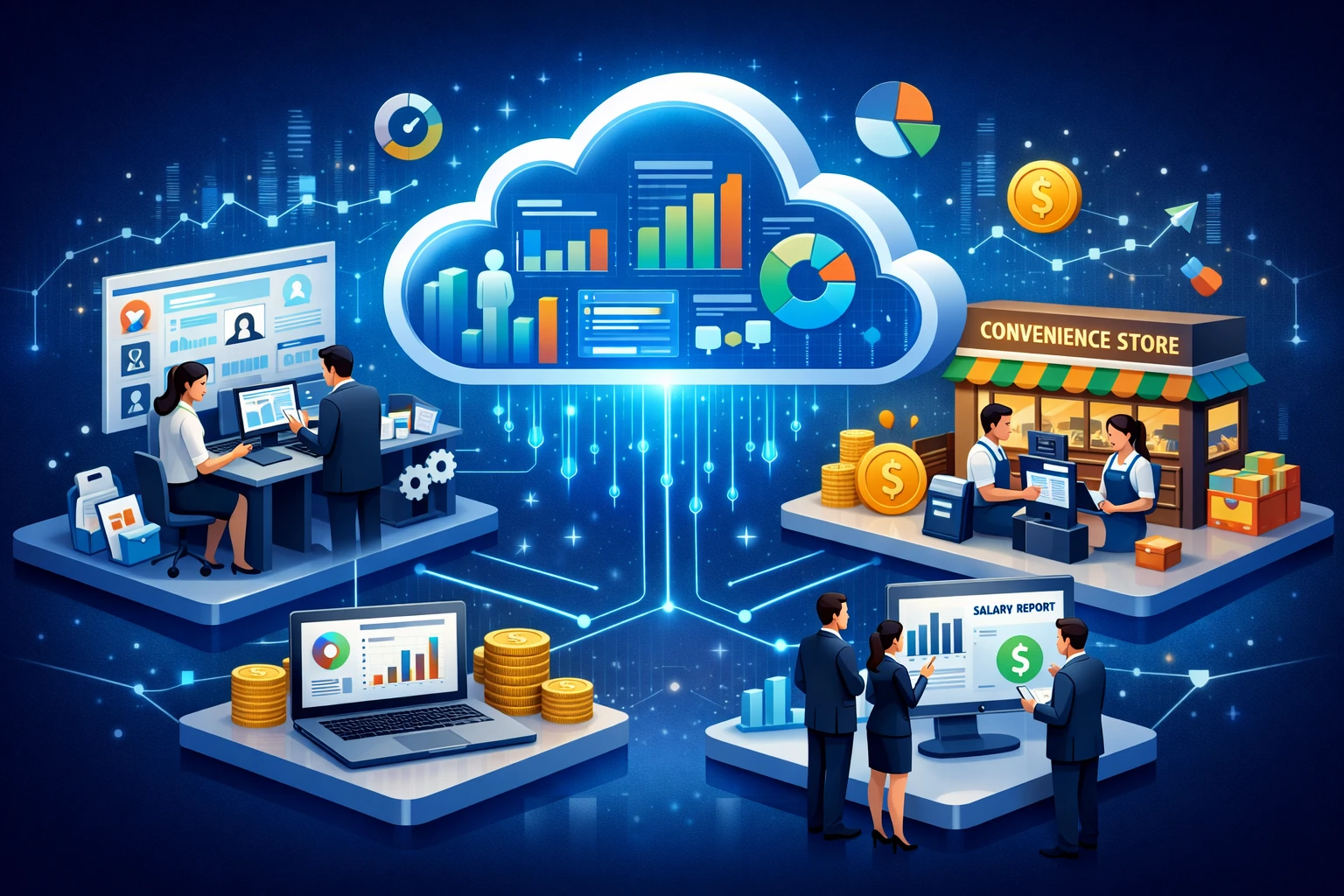 人力资源信息化系统与便利店薪酬体系优化的云系统解决方案