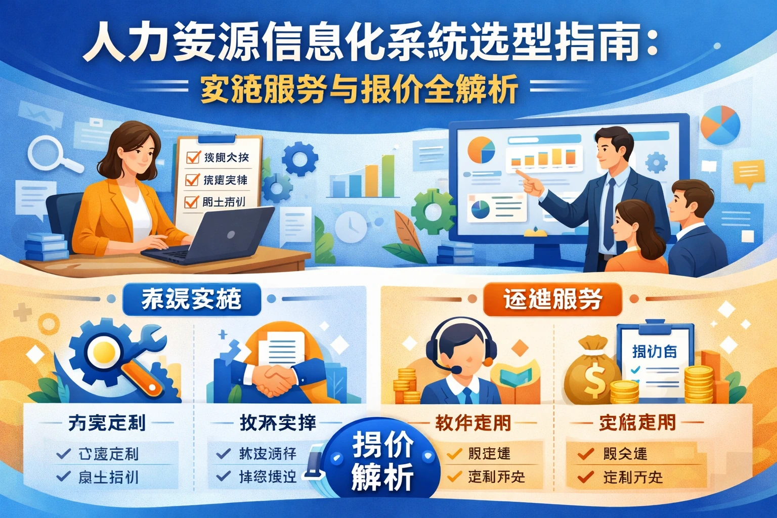 人力资源信息化系统选型指南:实施服务与报价全解析