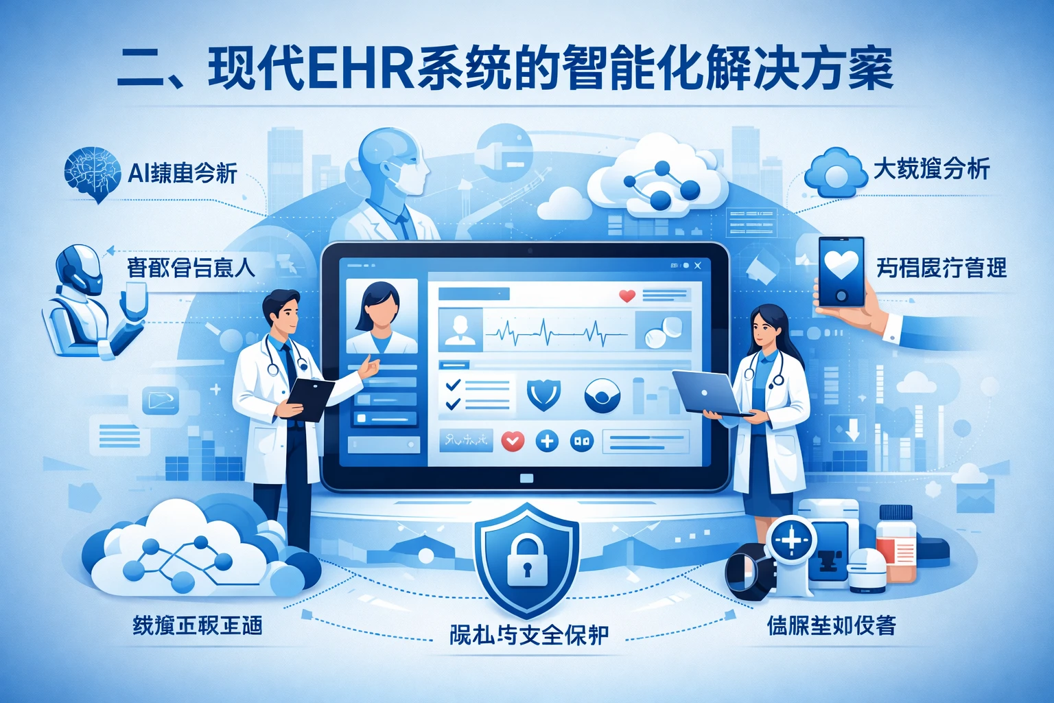 二、现代EHR系统的智能化解决方案
