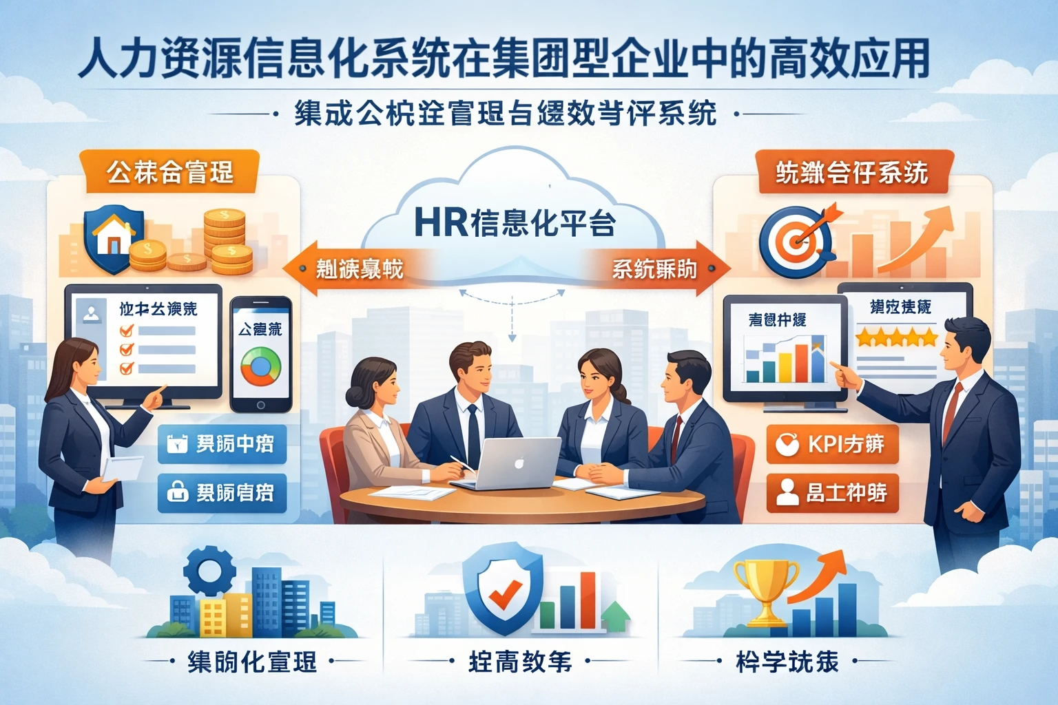 人力资源信息化系统在集团型企业中的高效应用：集成公积金管理与绩效考评系统