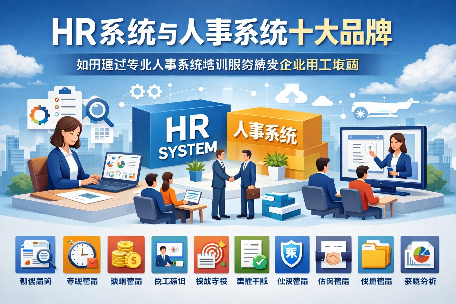 HR系统与人事系统十大品牌：如何通过专业人事系统培训服务解决企业用工难题