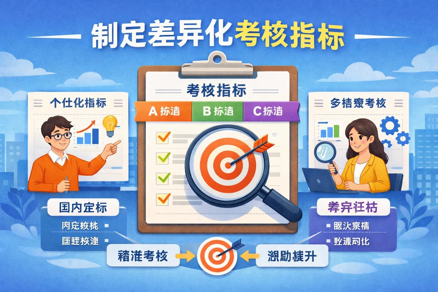 制定差异化考核指标