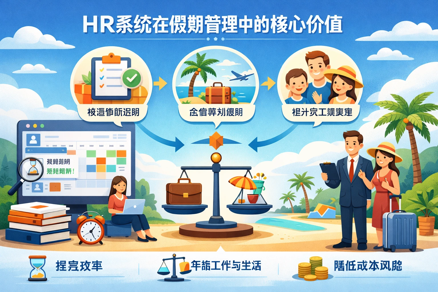 HR系统在假期管理中的核心价值