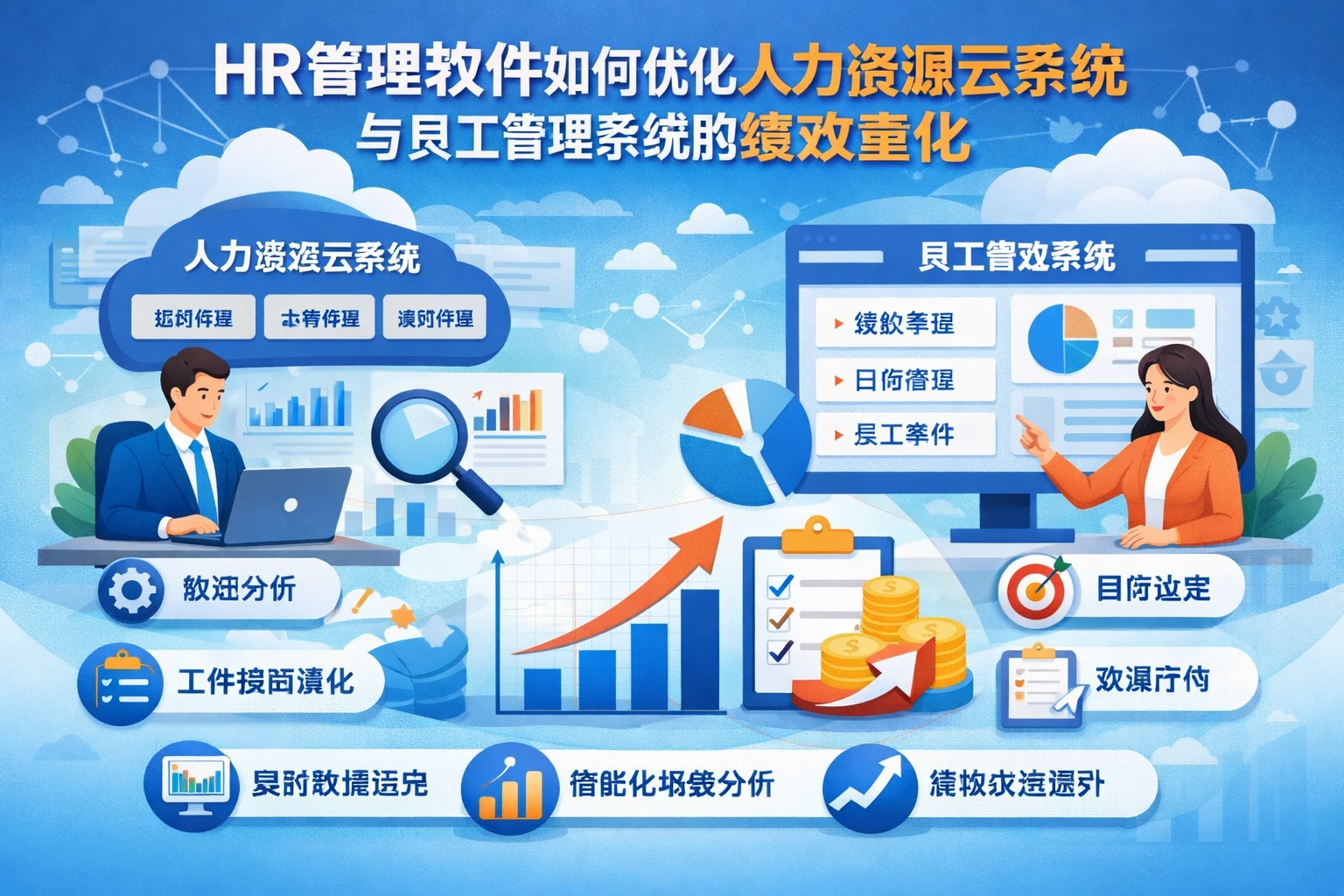HR管理软件如何优化人力资源云系统与员工管理系统的绩效量化