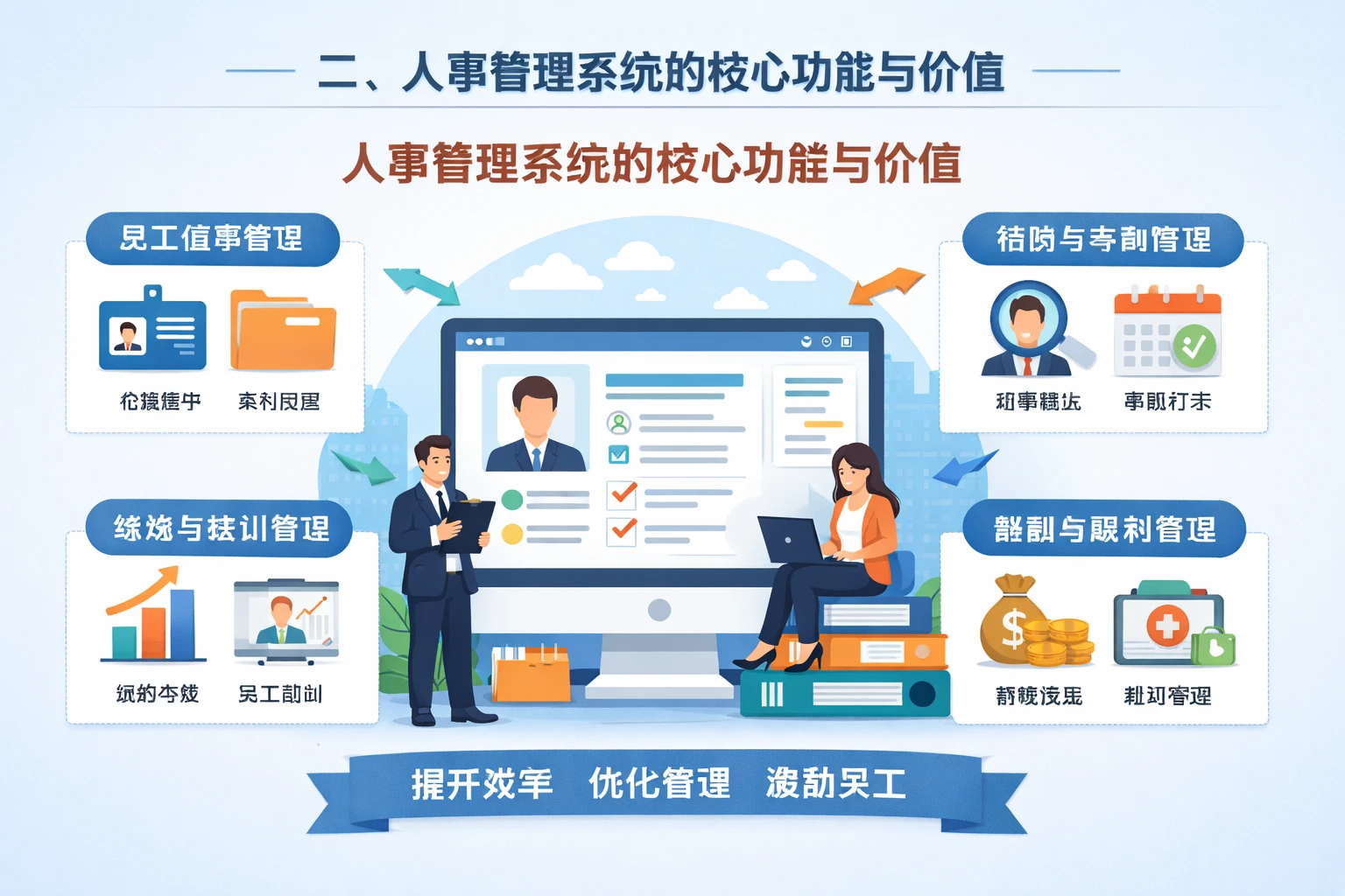 二、人事管理系统的核心功能与价值