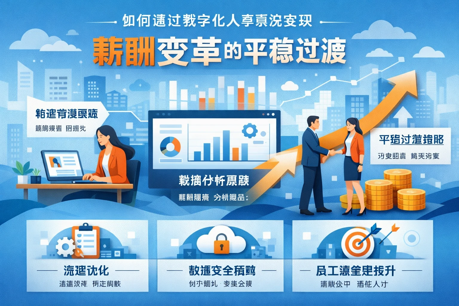 如何通过数字化人事系统实现薪酬变革的平稳过渡