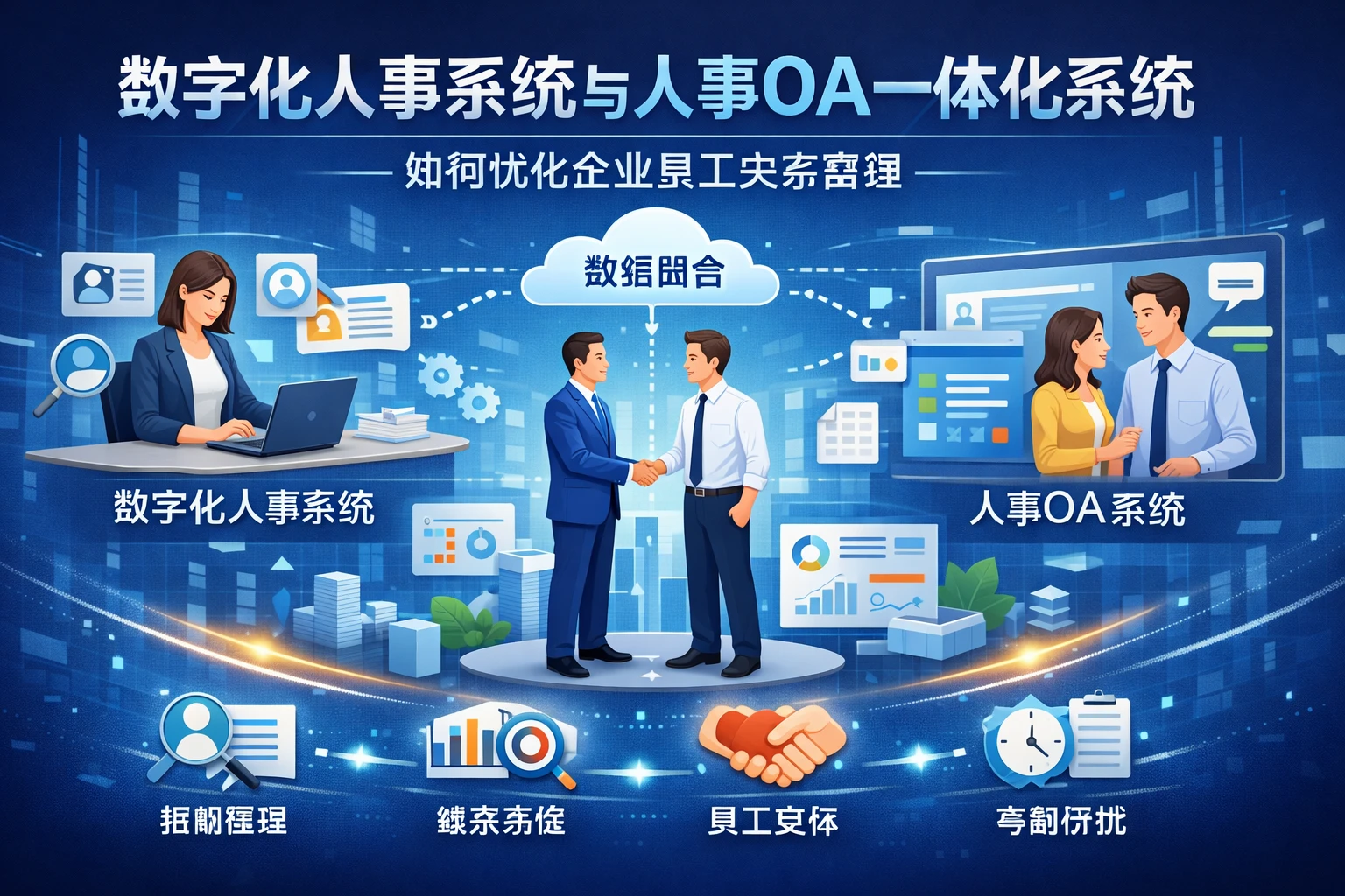 数字化人事系统与人事OA一体化系统如何优化企业员工关系管理