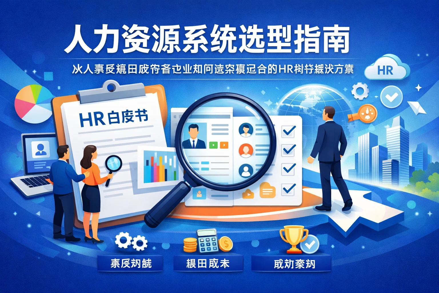 人力资源系统选型指南：从人事系统白皮书看企业如何选择最适合的HR科技解决方案