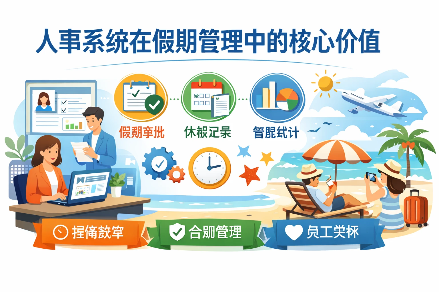 人事系统在假期管理中的核心价值