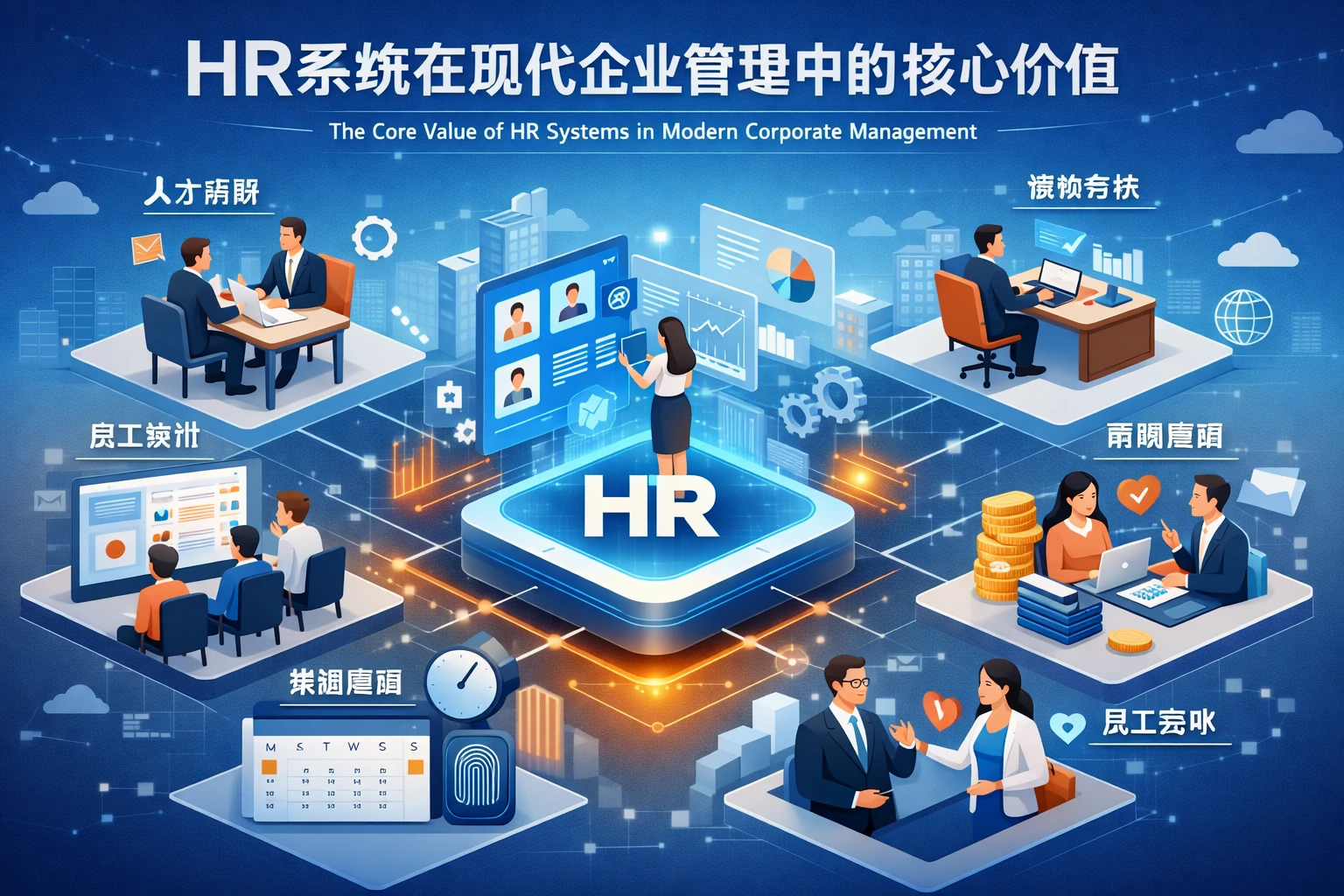 HR系统在现代企业管理中的核心价值