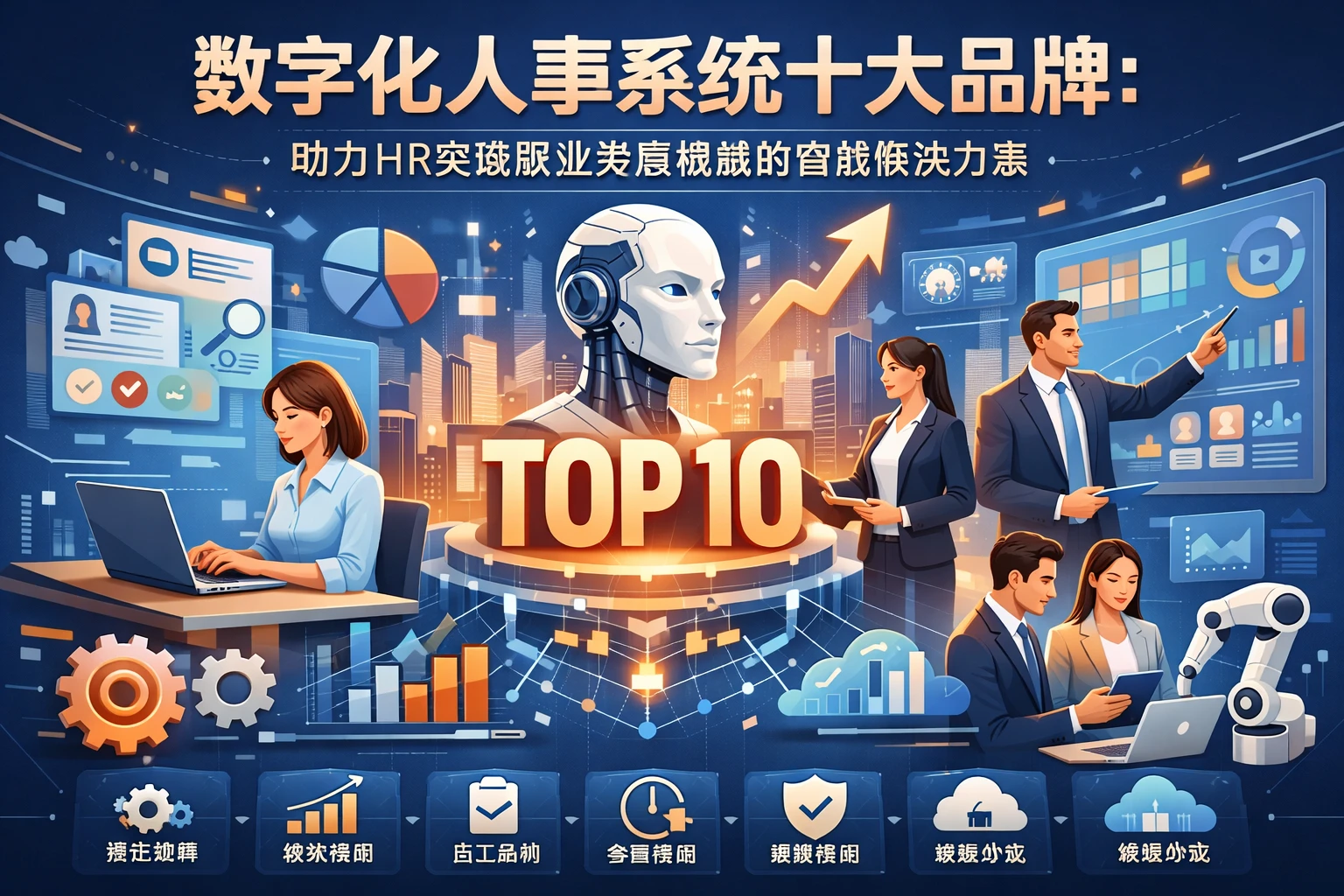 数字化人事系统十大品牌:助力HR突破职业发展瓶颈的智能解决方案