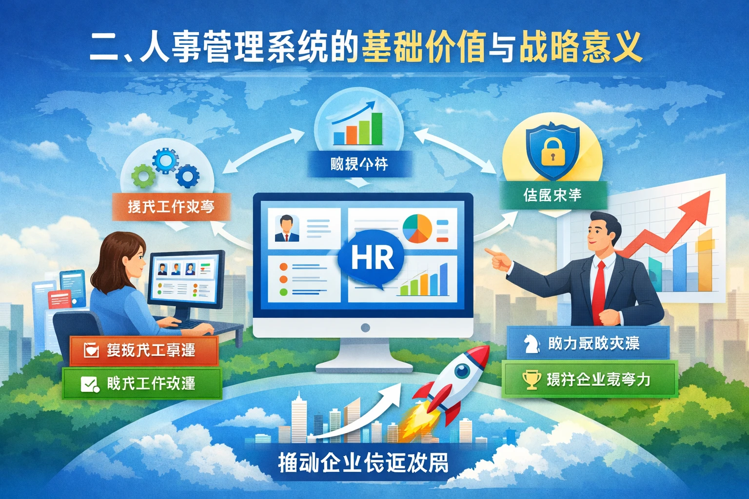 二、人事管理系统的基础价值与战略意义