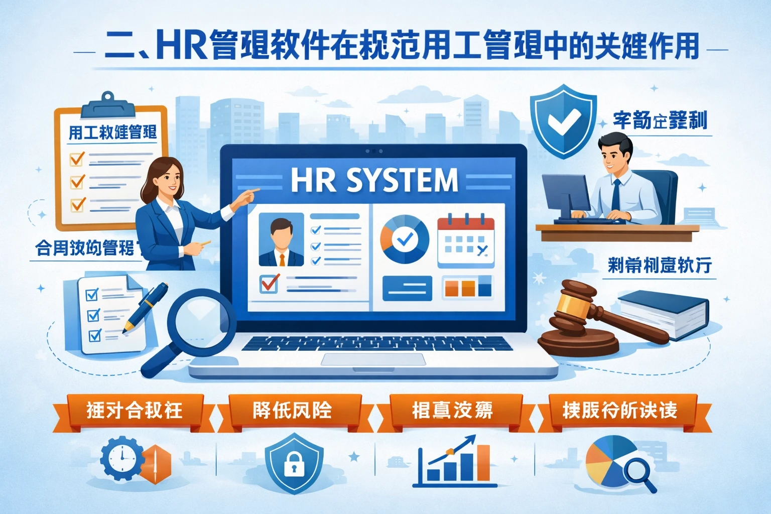 二、HR管理软件在规范用工管理中的关键作用