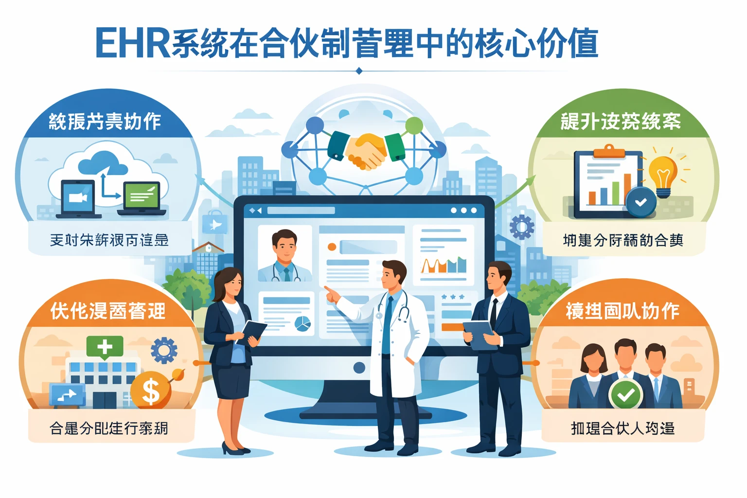 EHR系统在合伙制管理中的核心价值