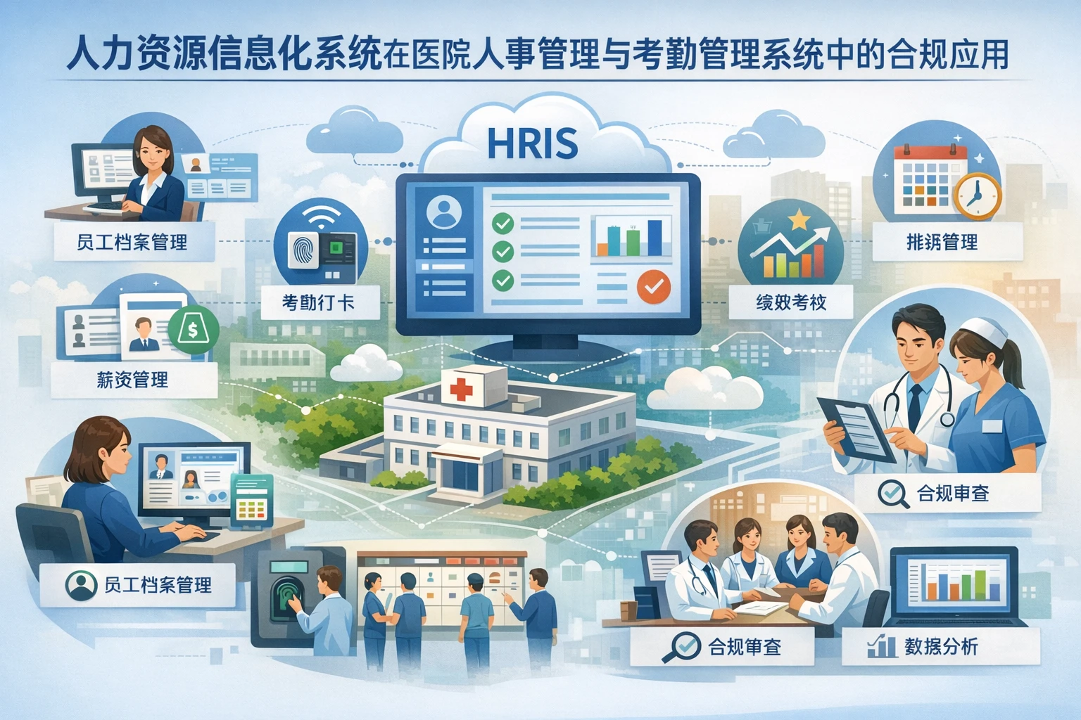 人力资源信息化系统在医院人事管理与考勤管理系统中的合规应用