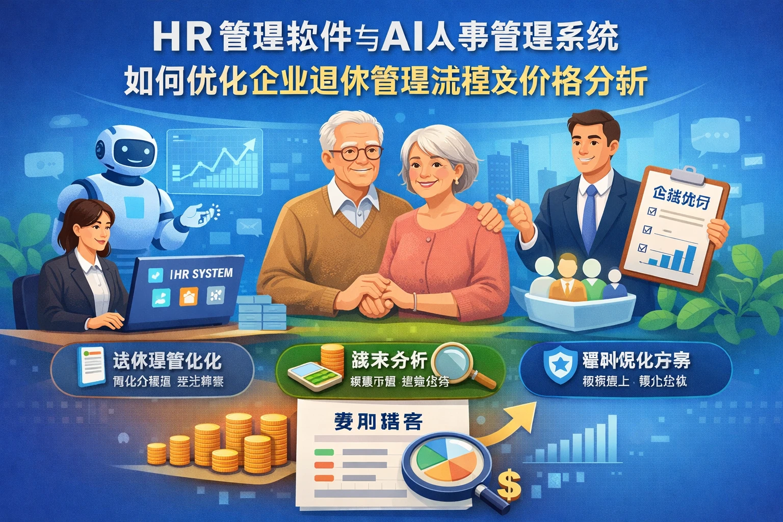 HR管理软件与AI人事管理系统如何优化企业退休管理流程及价格分析