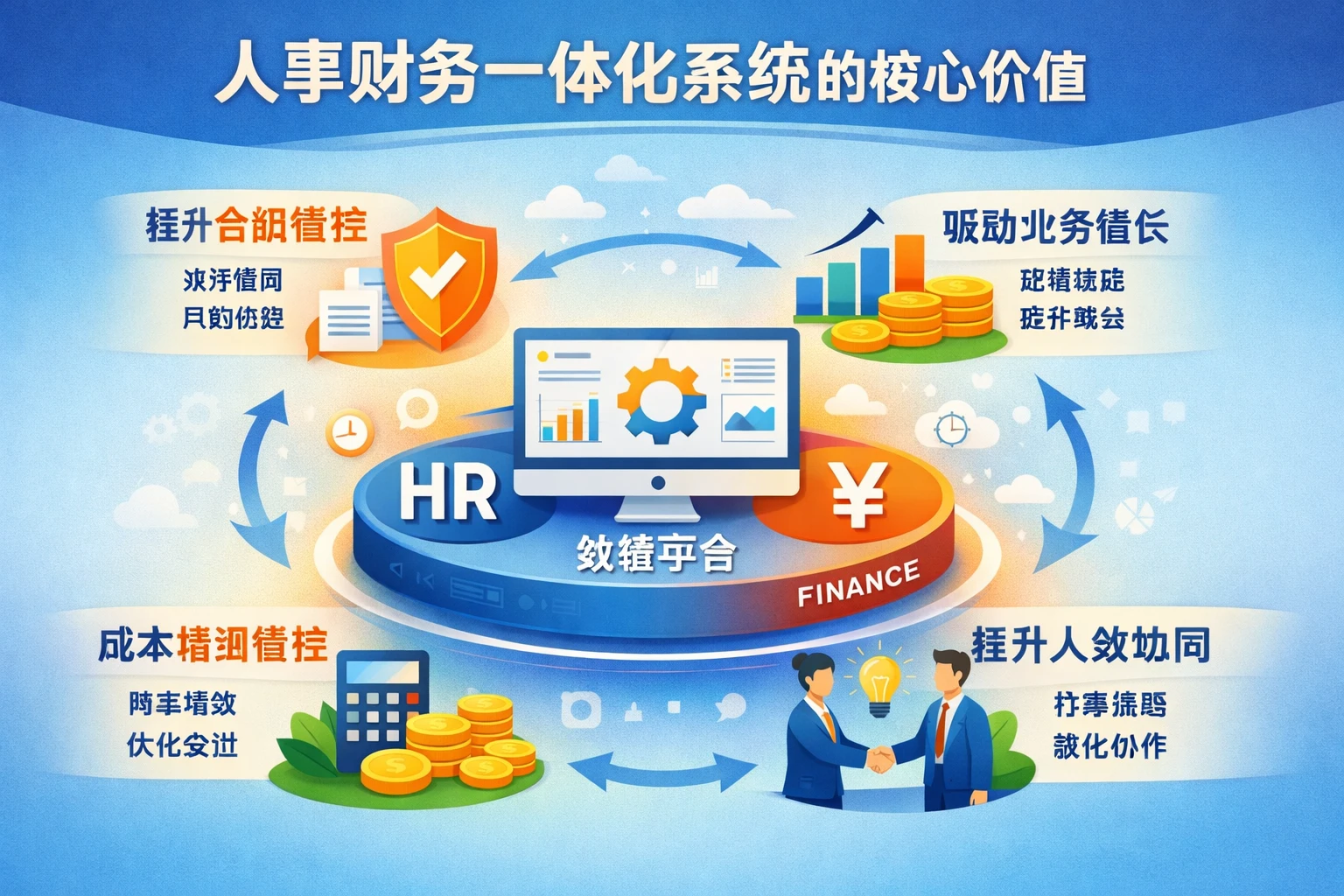 人事财务一体化系统的核心价值