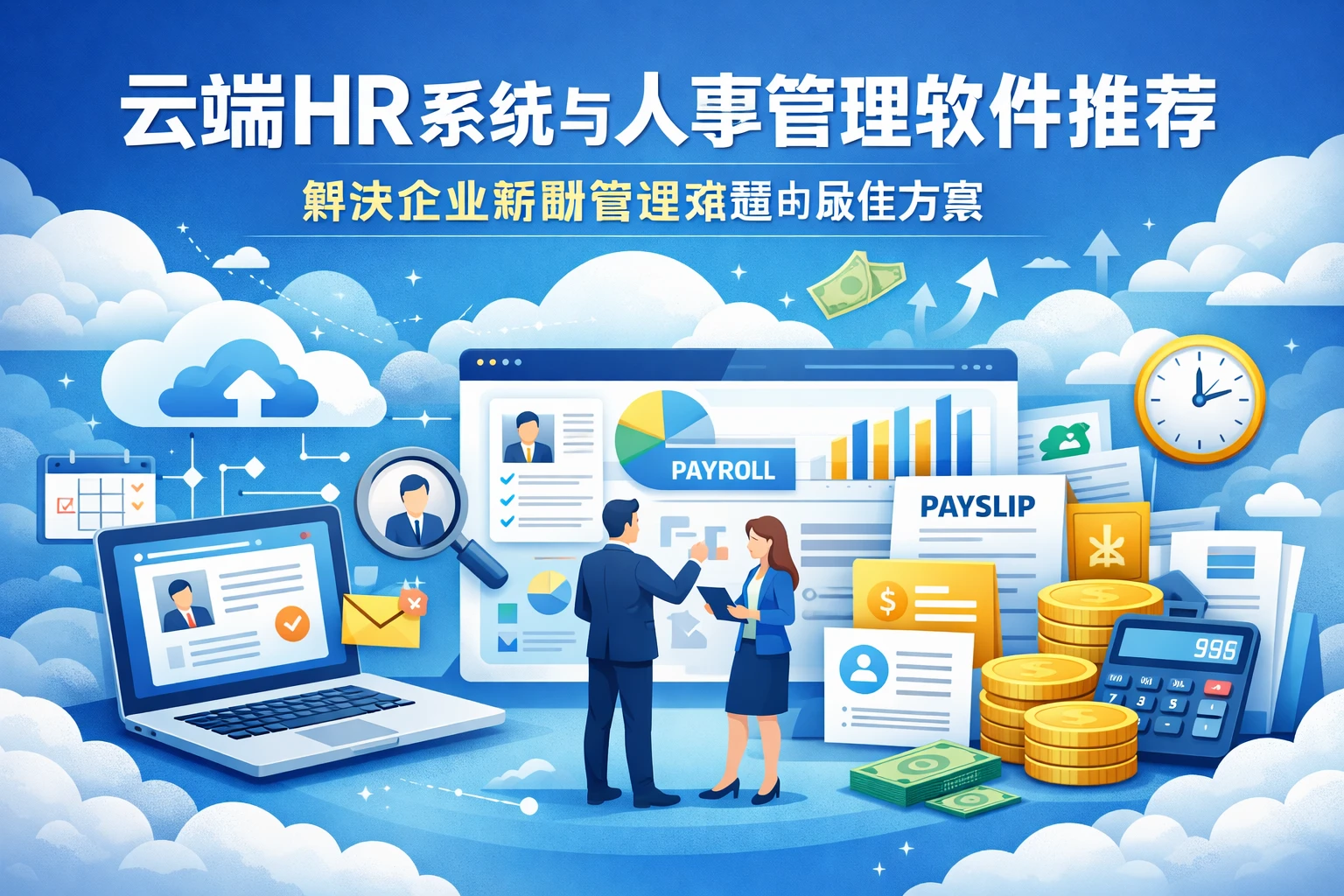 云端HR系统与人事管理软件推荐：解决企业薪酬管理难题的最佳方案