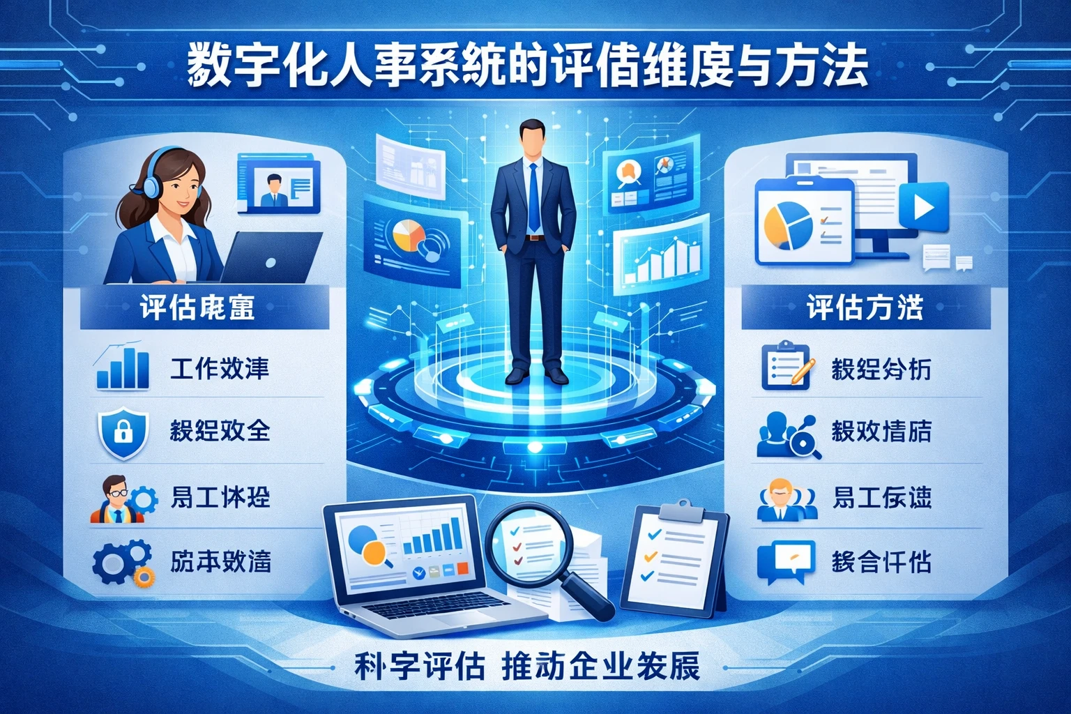 数字化人事系统的评估维度与方法
