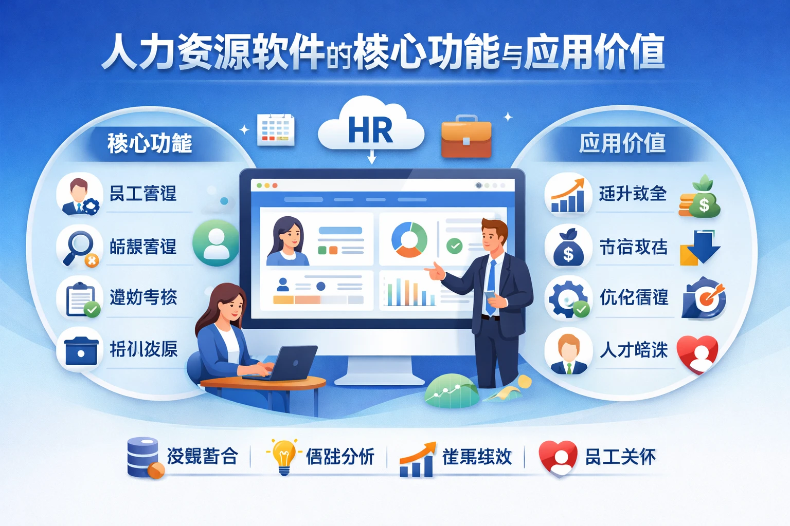 人力资源软件的核心功能与应用价值