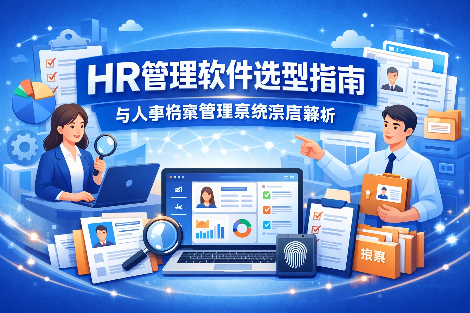 HR管理软件选型指南与人事档案管理系统深度解析