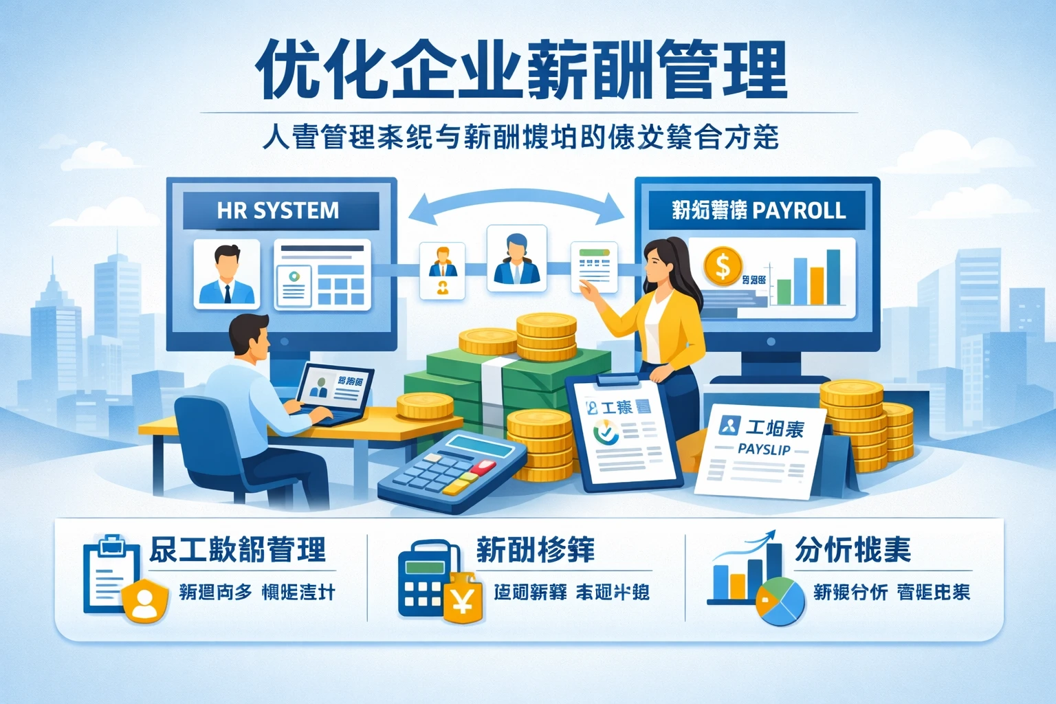 优化企业薪酬管理:人事管理系统与薪酬模块的高效整合方案