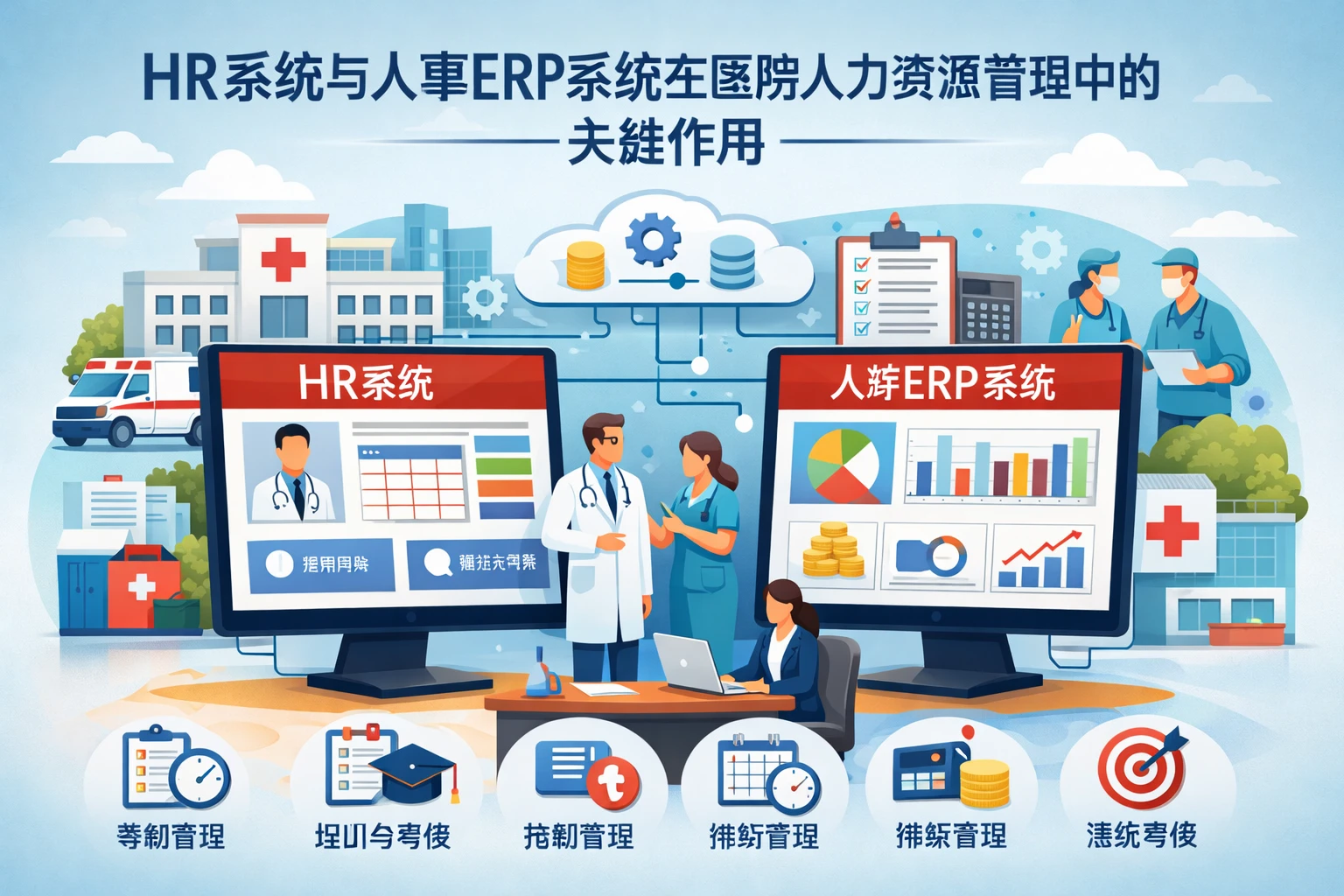 HR系统与人事ERP系统在医院人力资源管理中的关键作用