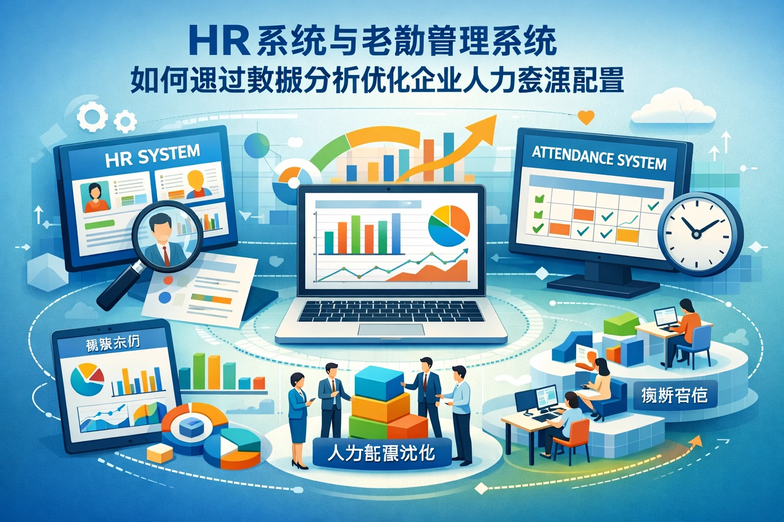 HR系统与考勤管理系统如何通过数据分析优化企业人力资源配置