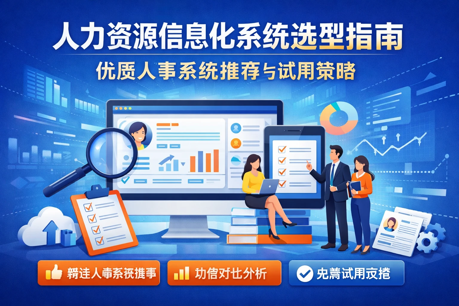人力资源信息化系统选型指南：优质人事系统推荐与试用策略