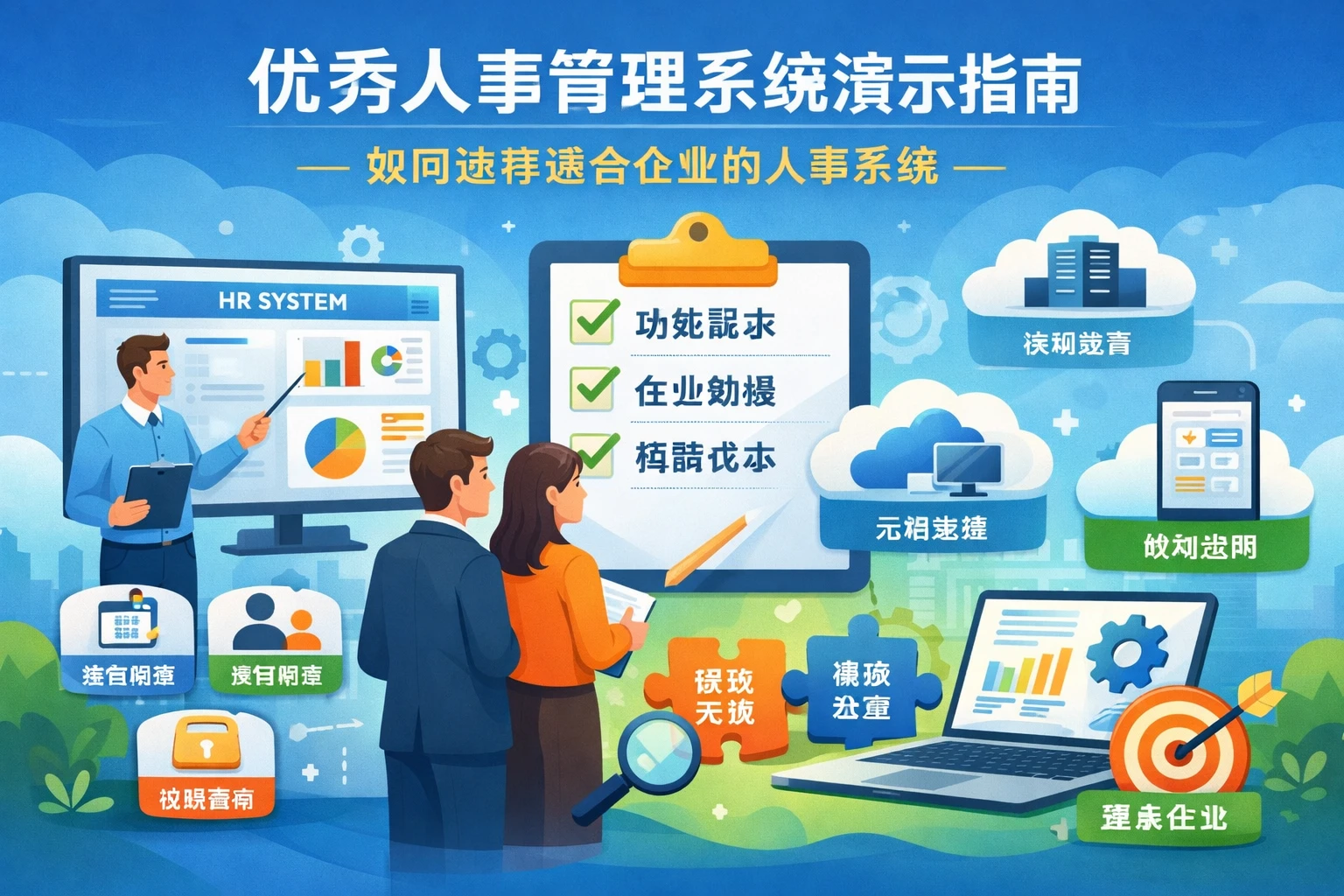 优秀人事管理系统演示指南：如何选择适合企业的人事系统