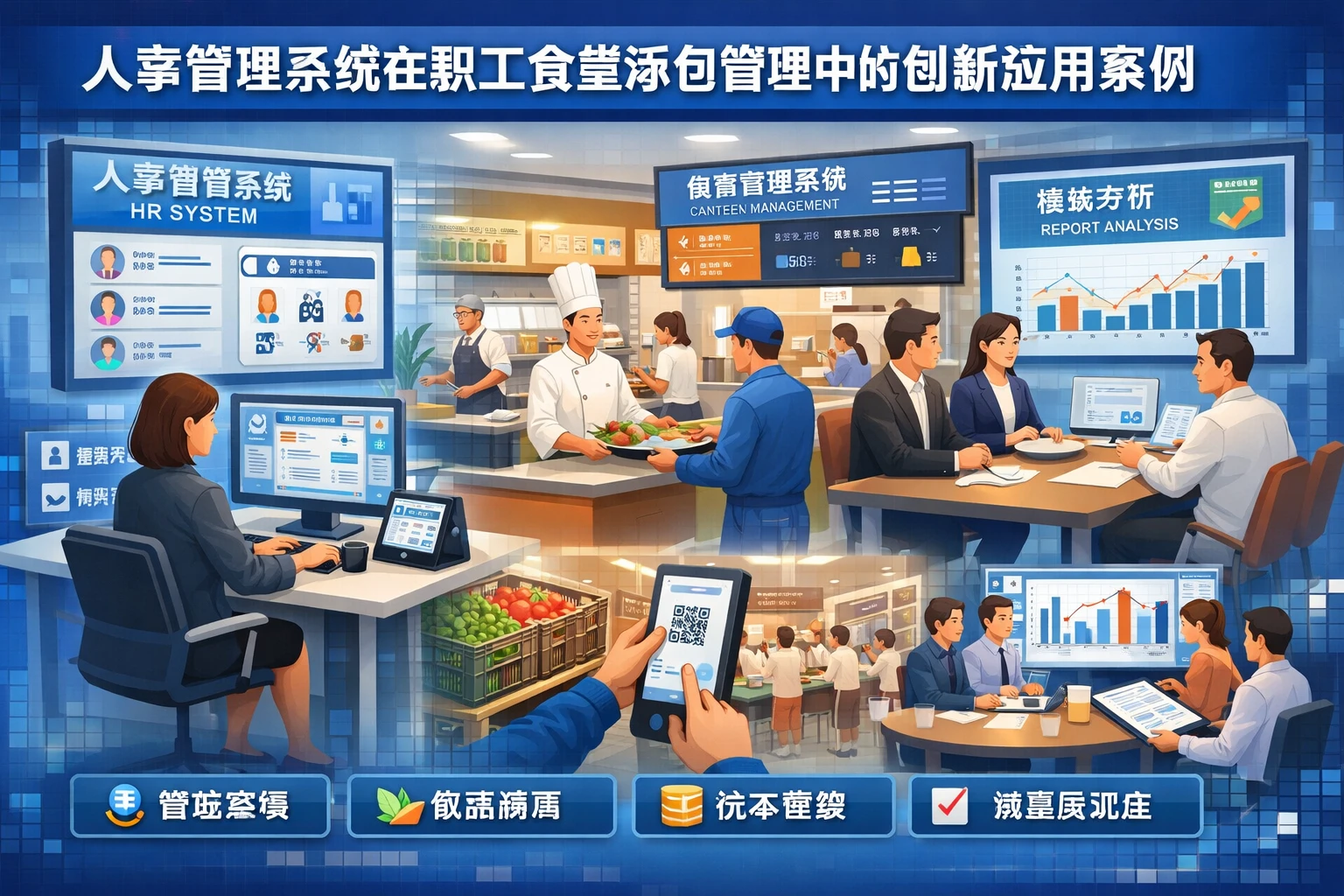 人事管理系统在职工食堂承包管理中的创新应用案例